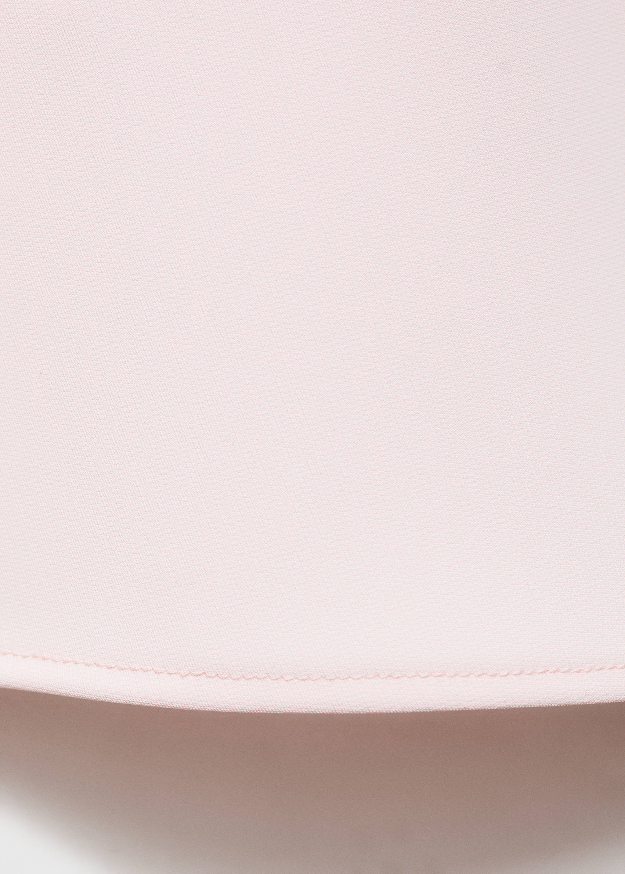 Vestit setinat esquena drapejada - Detall de l'article 0