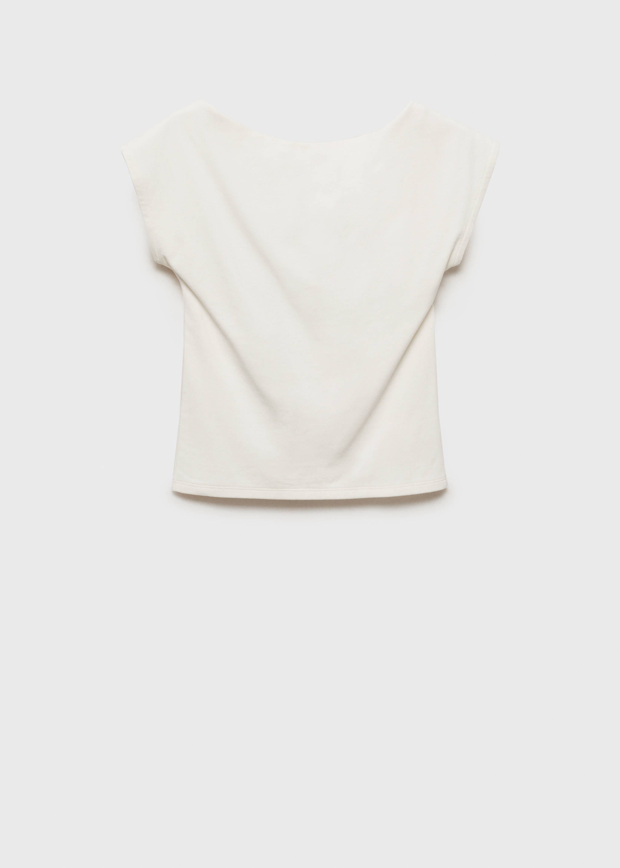 T-shirt with open back - Article without model