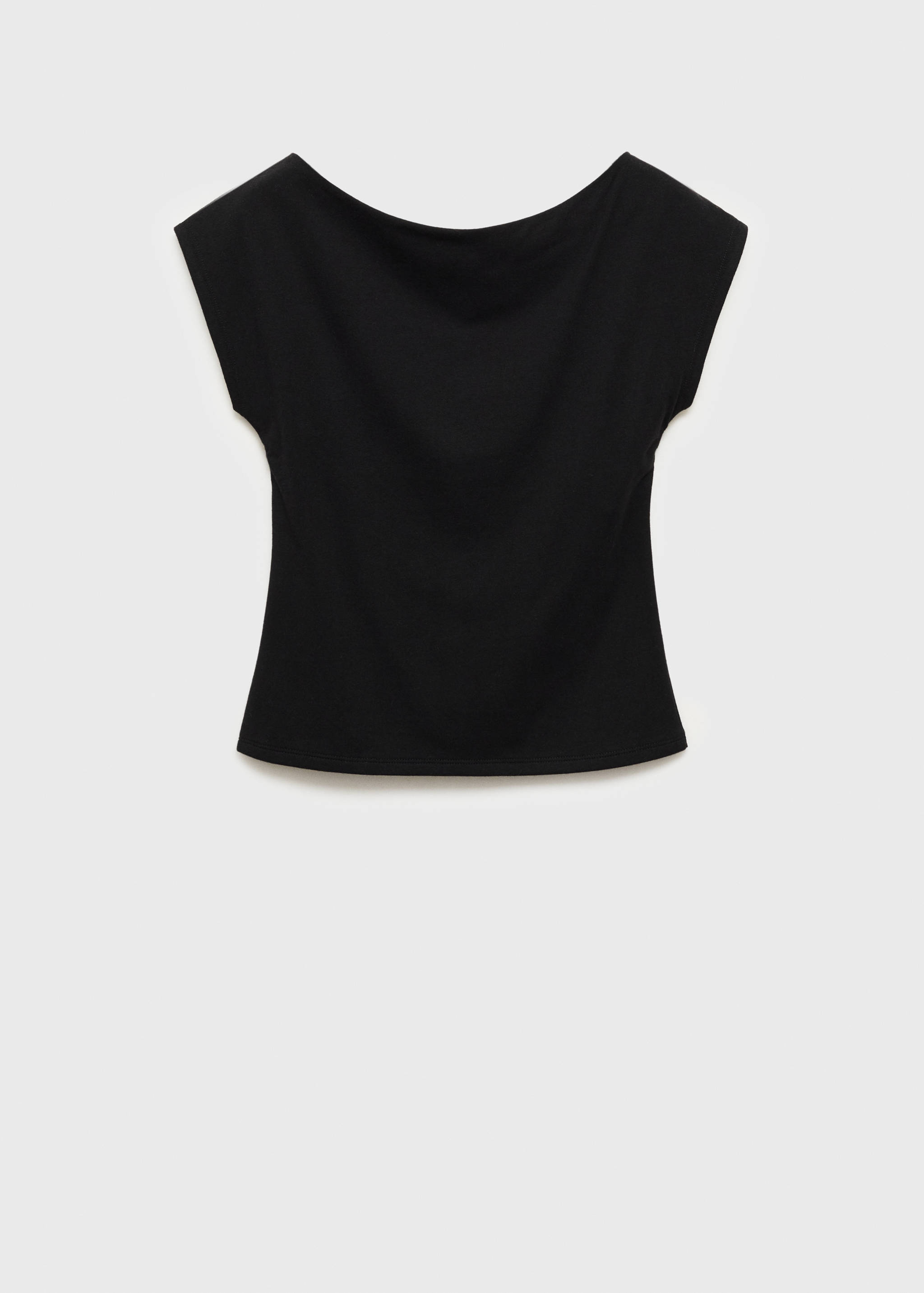 T-shirt with open back - Article without model