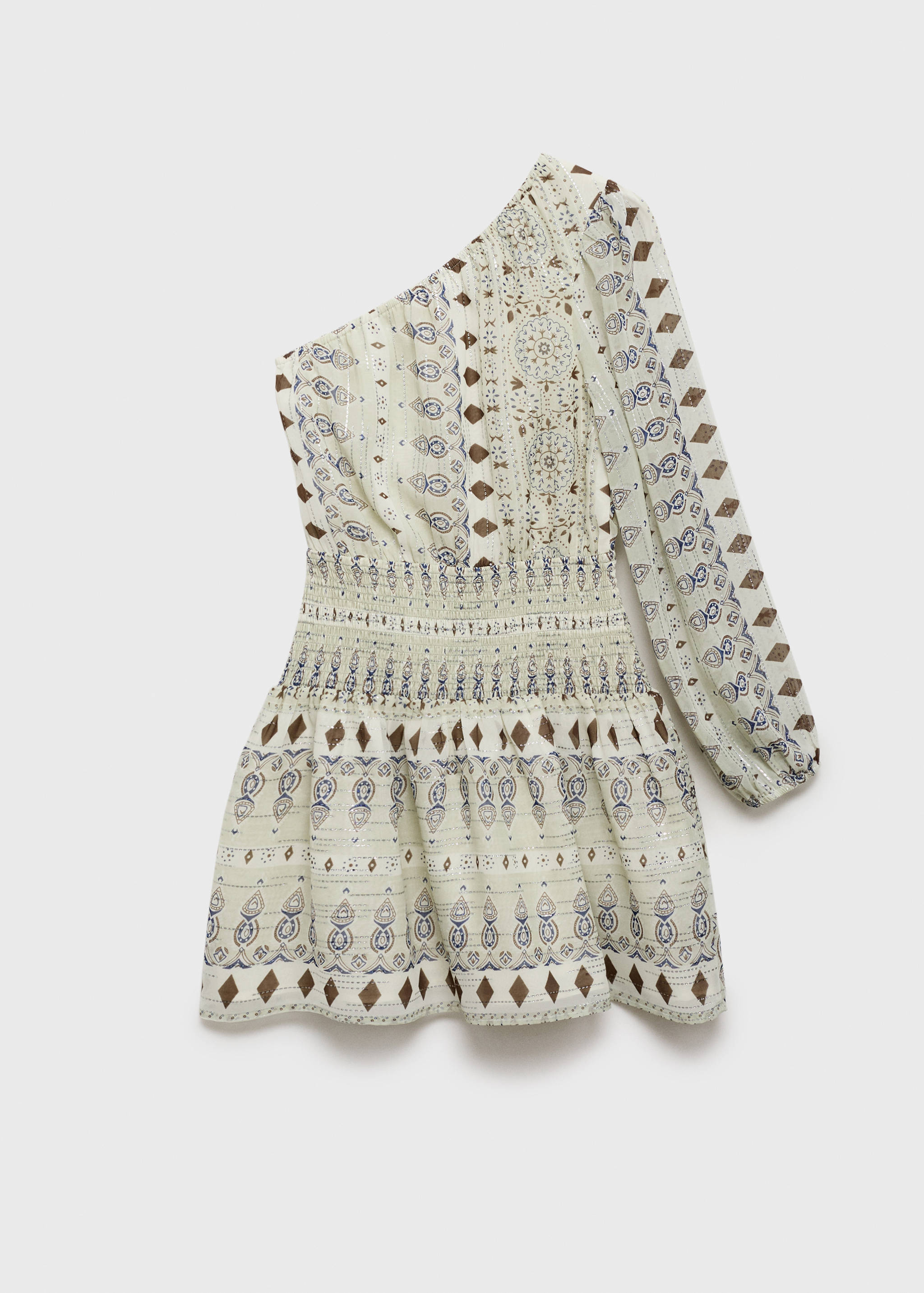 Robe courte asymétrique - Article sans modèle