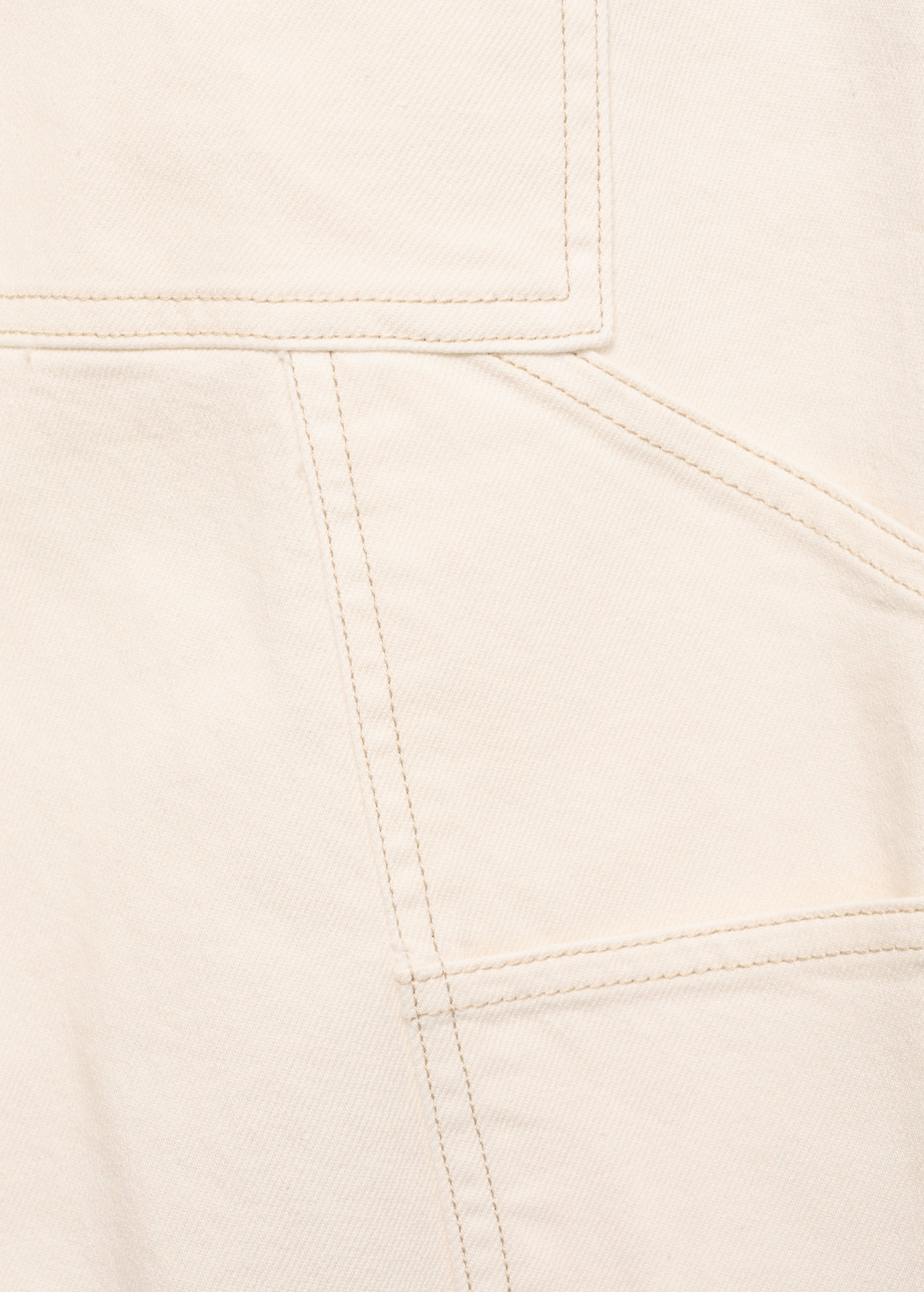 Maternity wide leg jeans - Details of the article 0