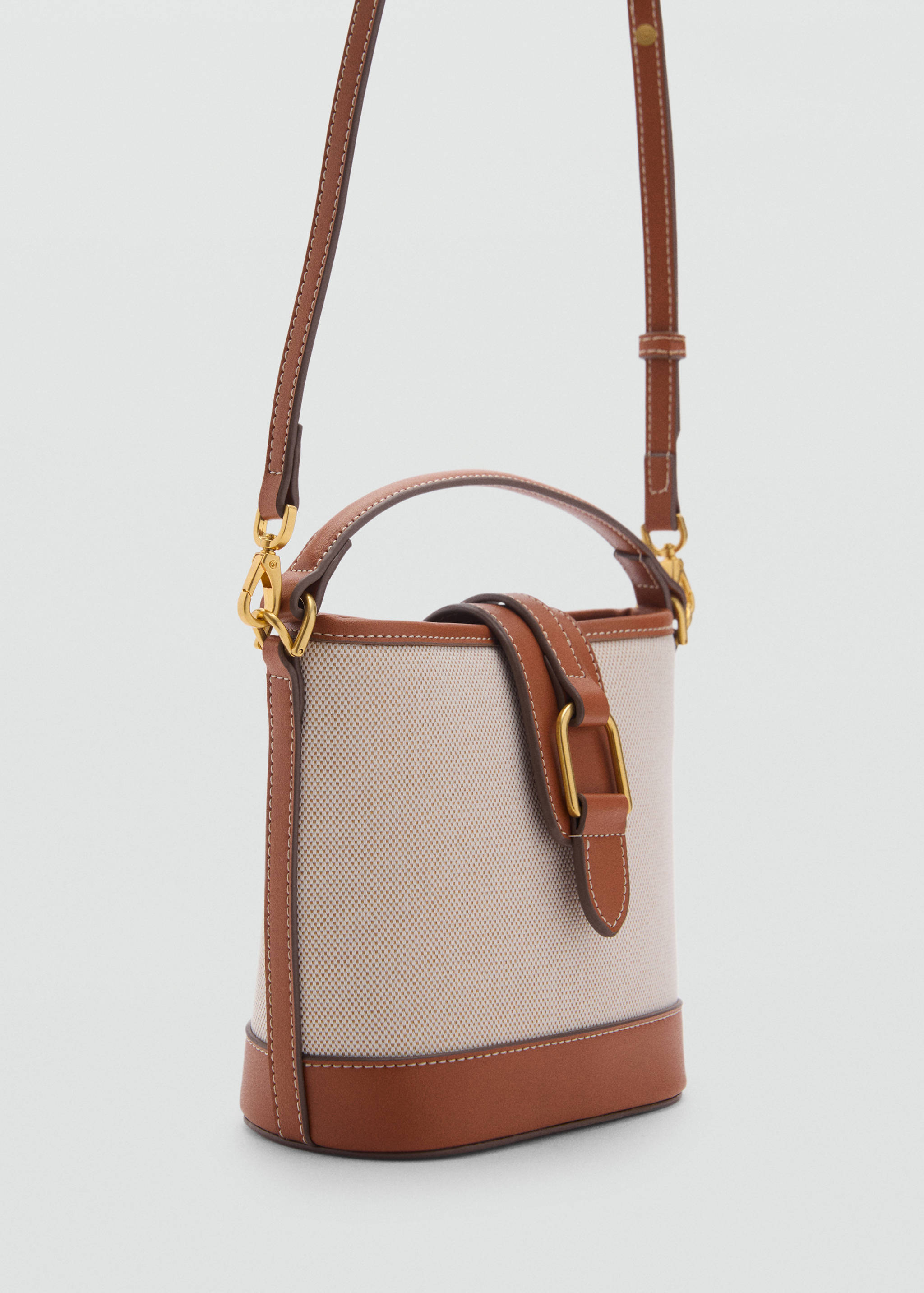 Bossa bucket canemàs contrast - Pla mig