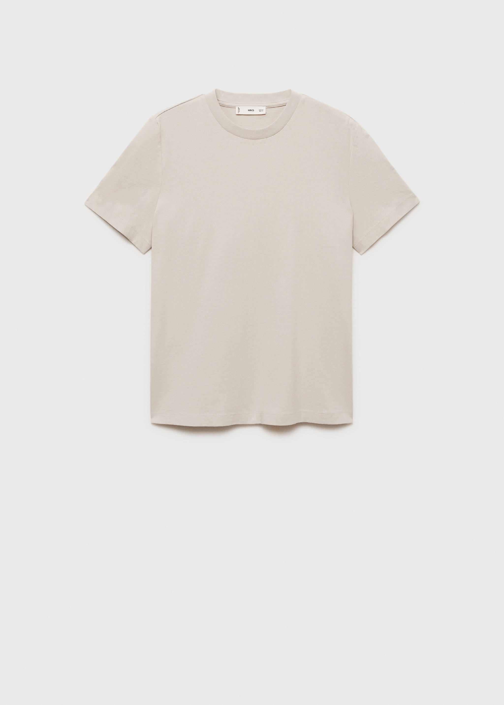 Short-sleeved cotton t-shirt - Article without model