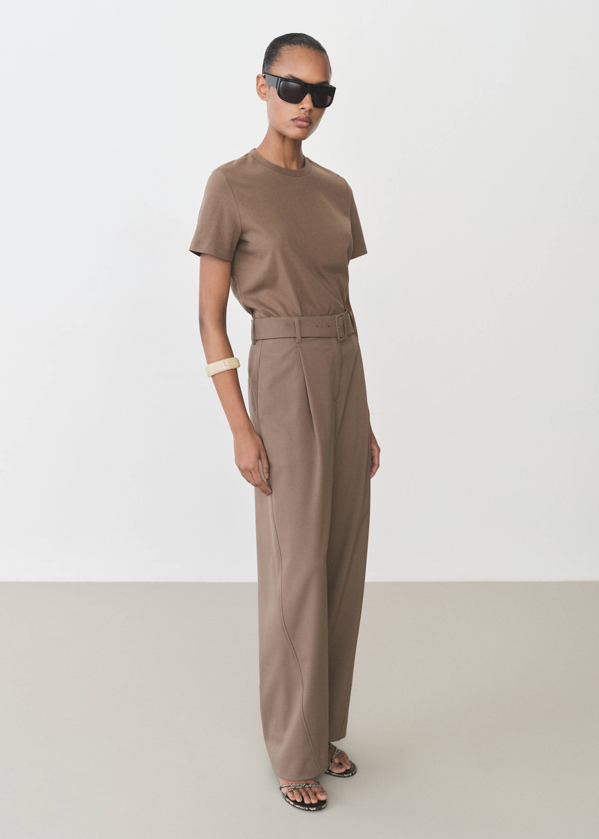 Short-sleeved cotton t-shirt - General plane