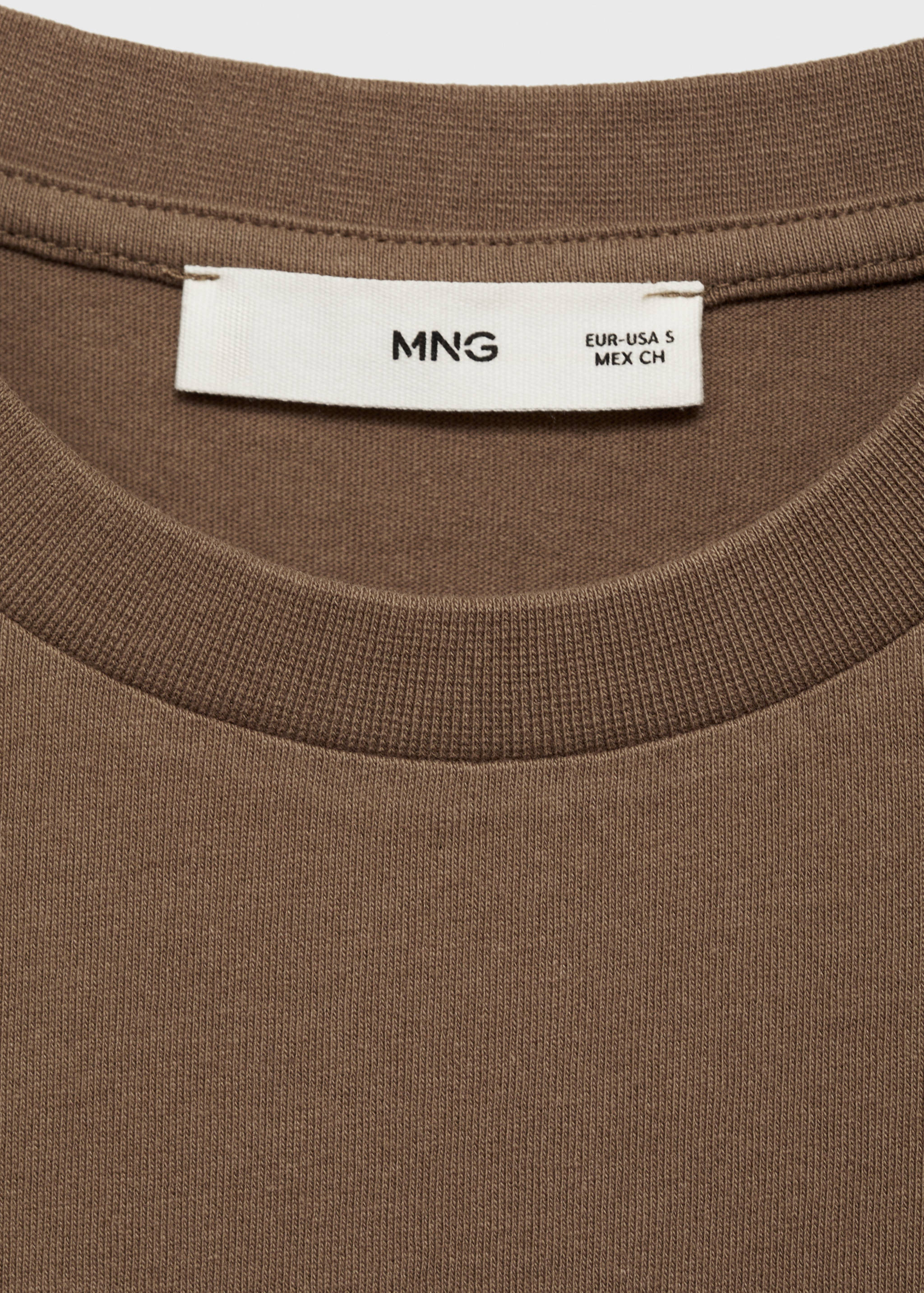 Short-sleeved cotton t-shirt - Details of the article 8