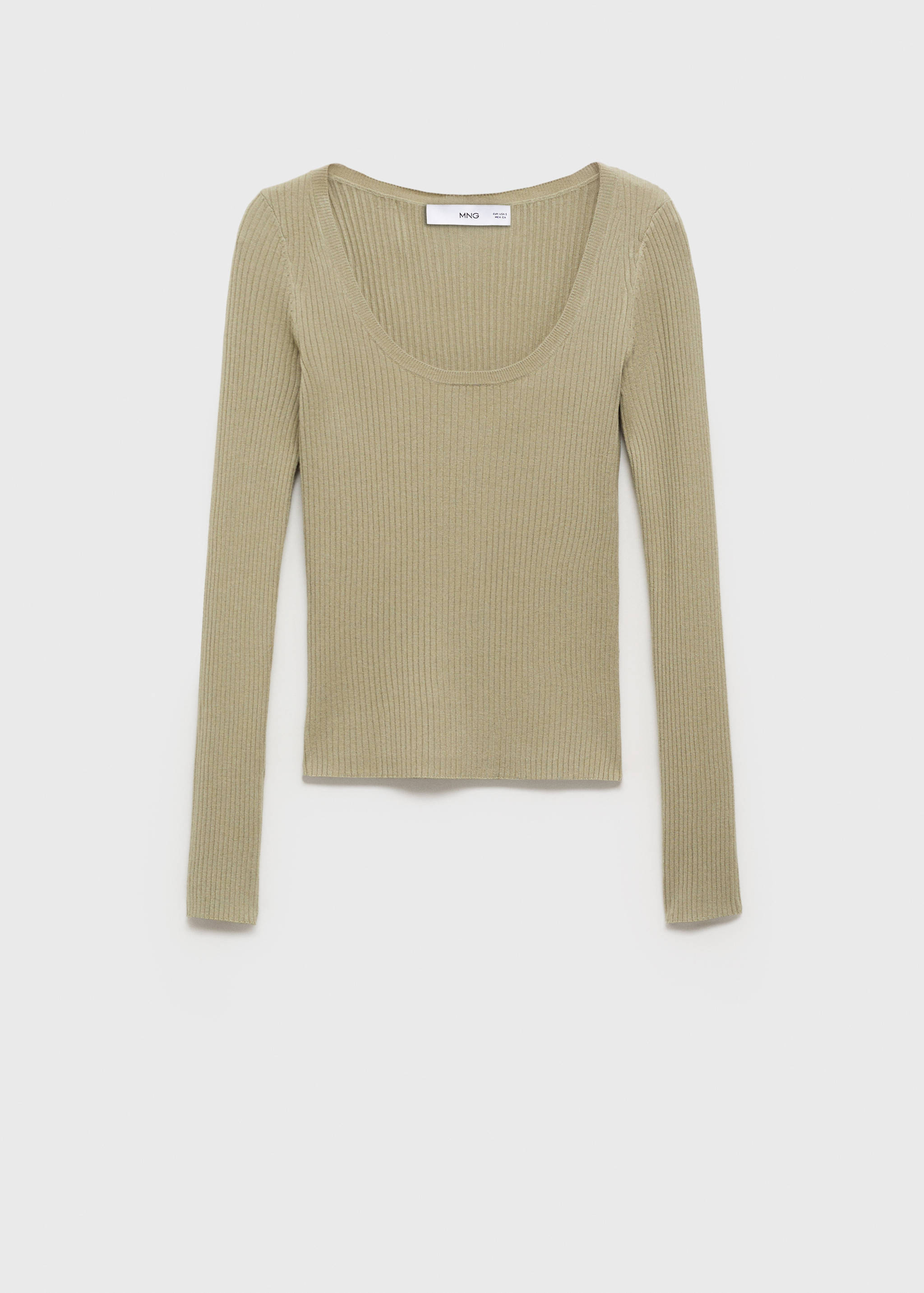 Rippstrickpullover - Artikel ohne Model