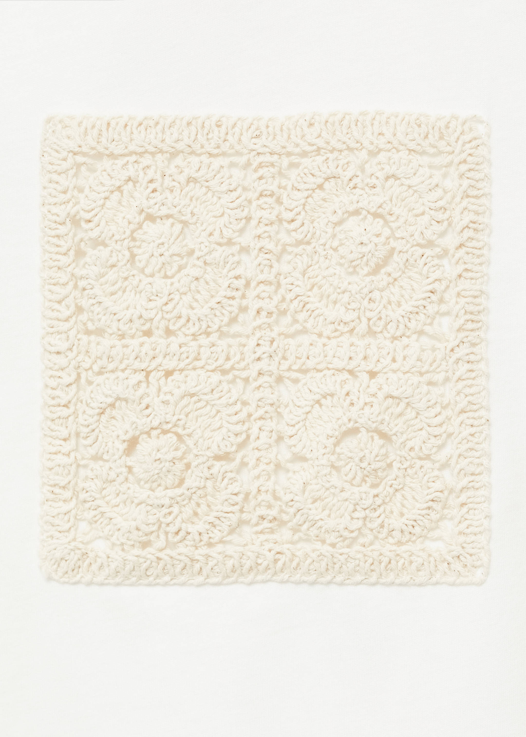 Camiseta manga corta bolsillo crochet - Detalle del artículo 8