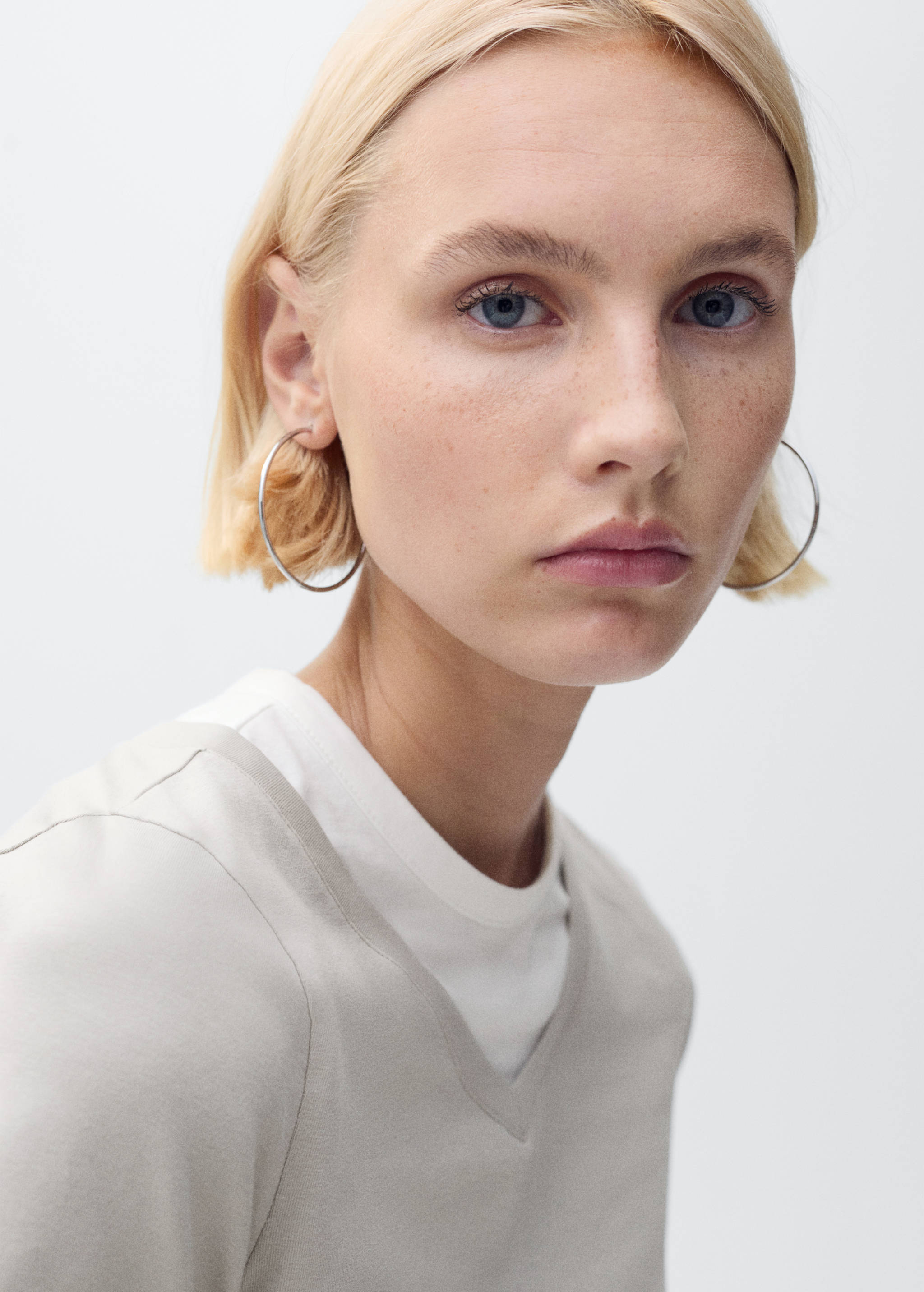 T-shirt combiné coton - Détail de l'article 1