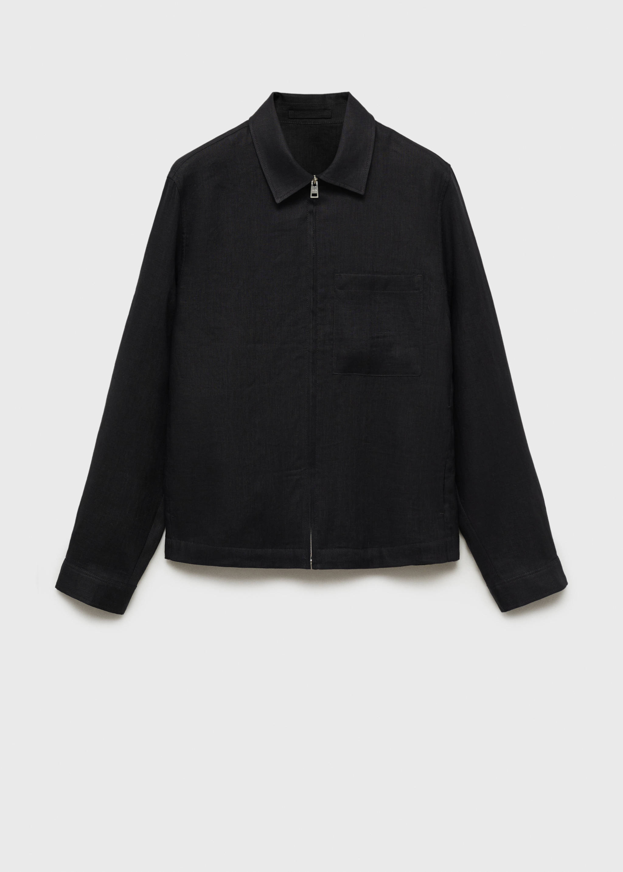 Veste 100 % lin fermeture Éclair - Article sans modèle