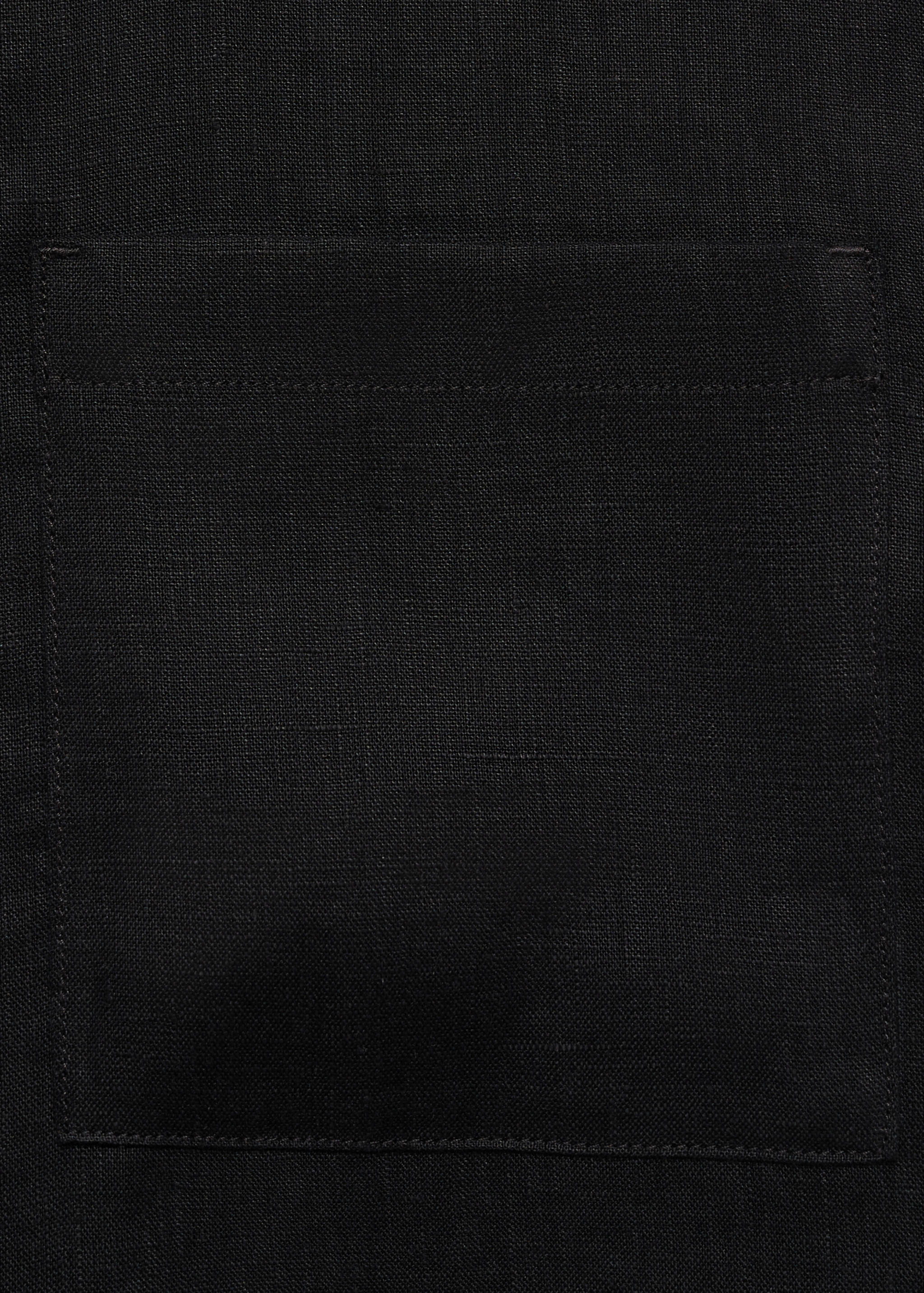 Veste 100 % lin fermeture Éclair - Détail de l'article 0