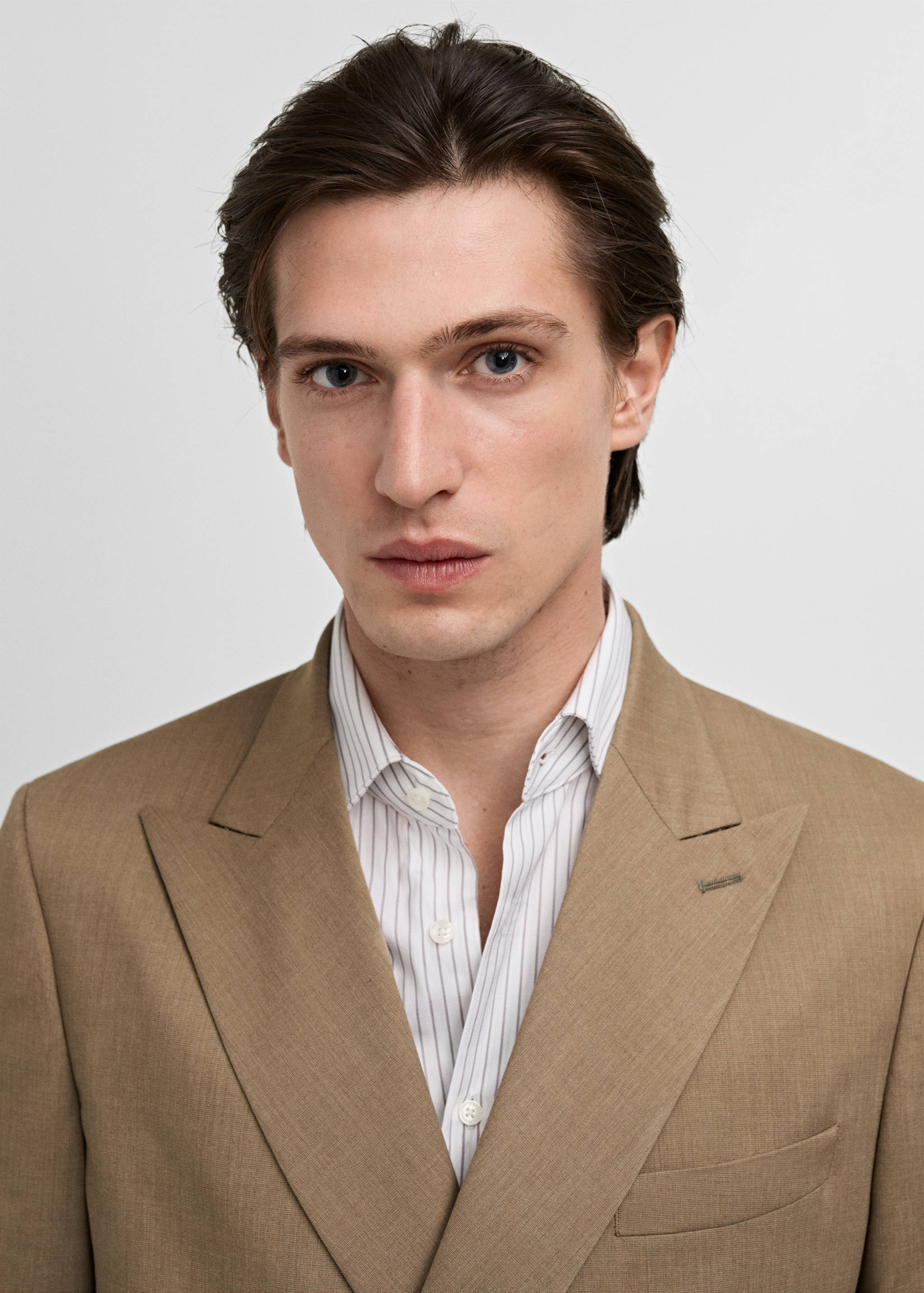 Oblekové sako Monaco slim fit s překřížením - Detail zboží 1