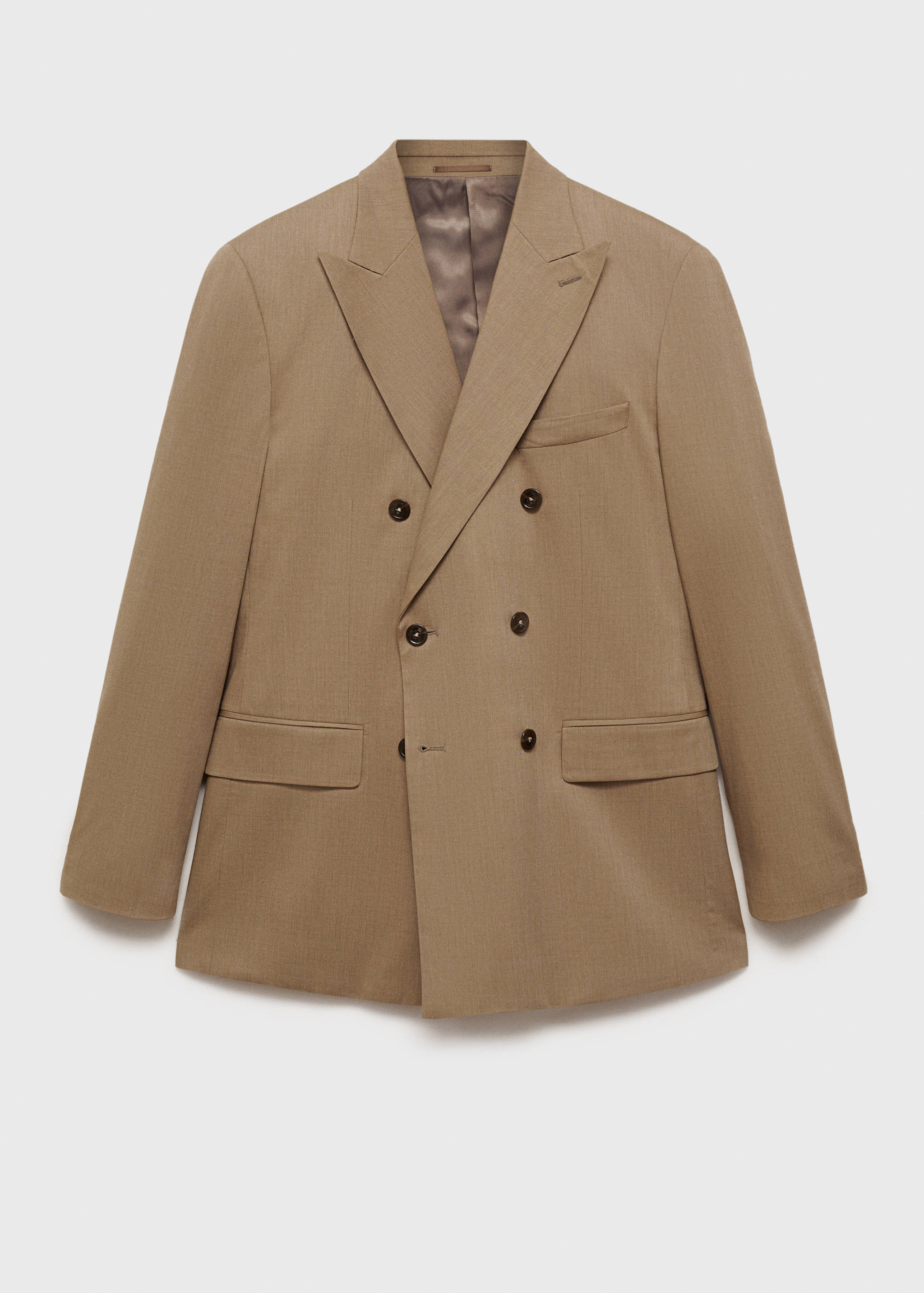 Oblekové sako Monaco slim fit s překřížením - Zboží bez modelu