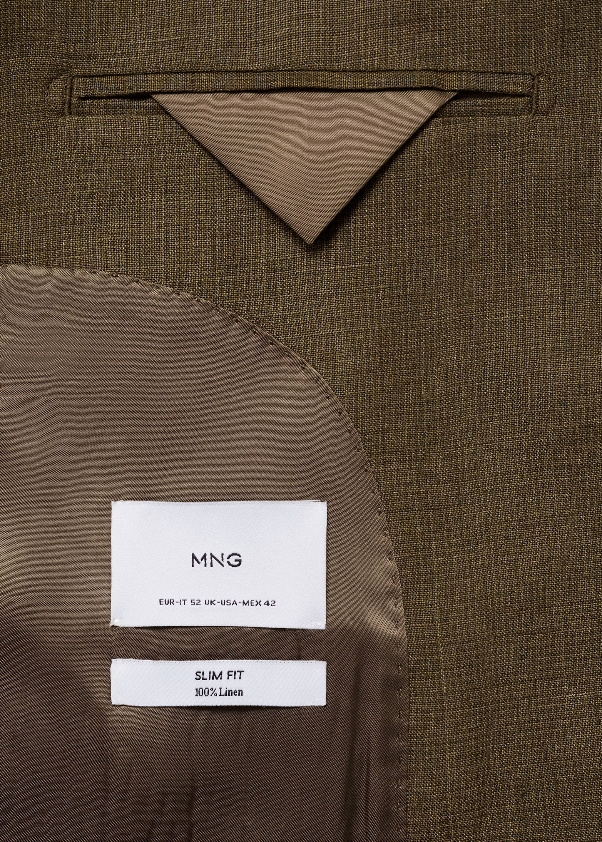 Veste costume Amalfi 100 % lin slim-fit - Détail de l'article 8