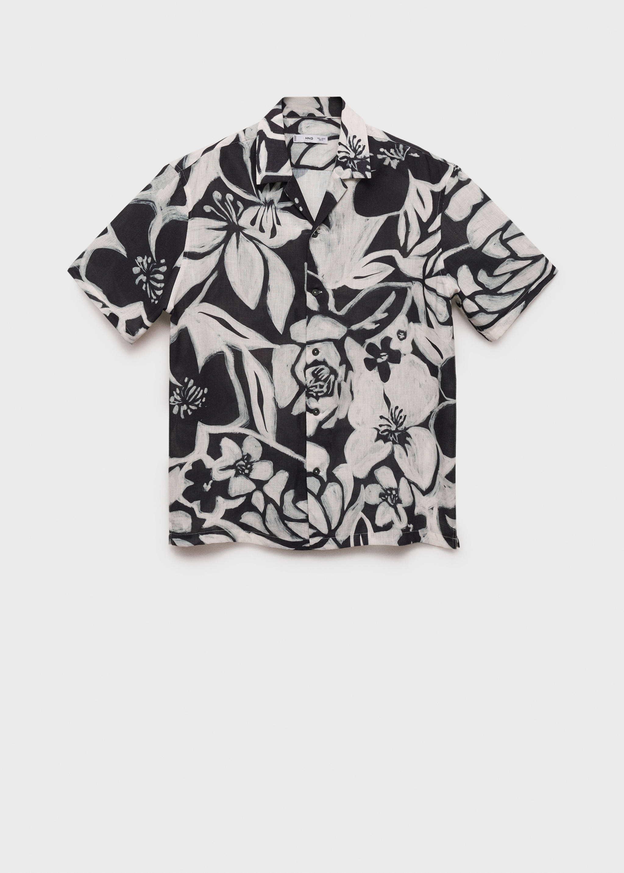 Hemd mit Blumenmuster - Artikel ohne Model