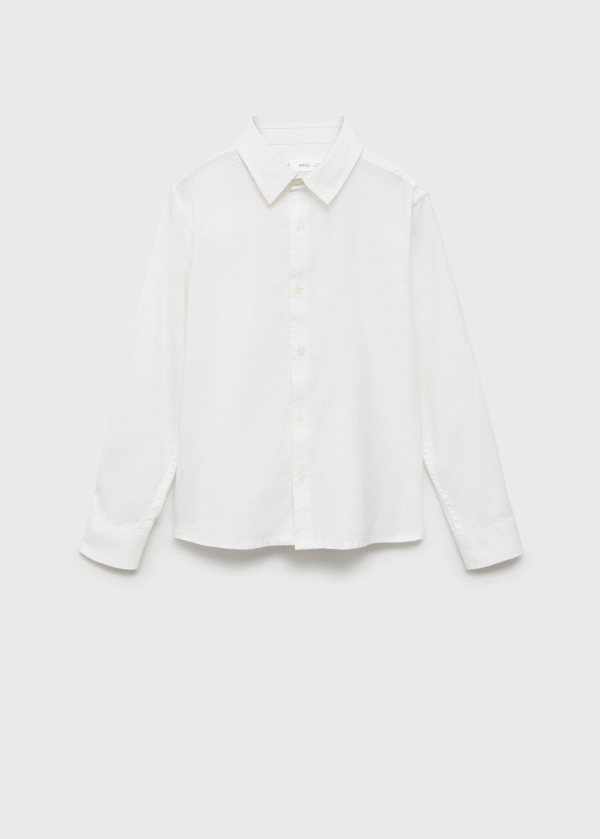 Cotton and linen shirt - Article without model