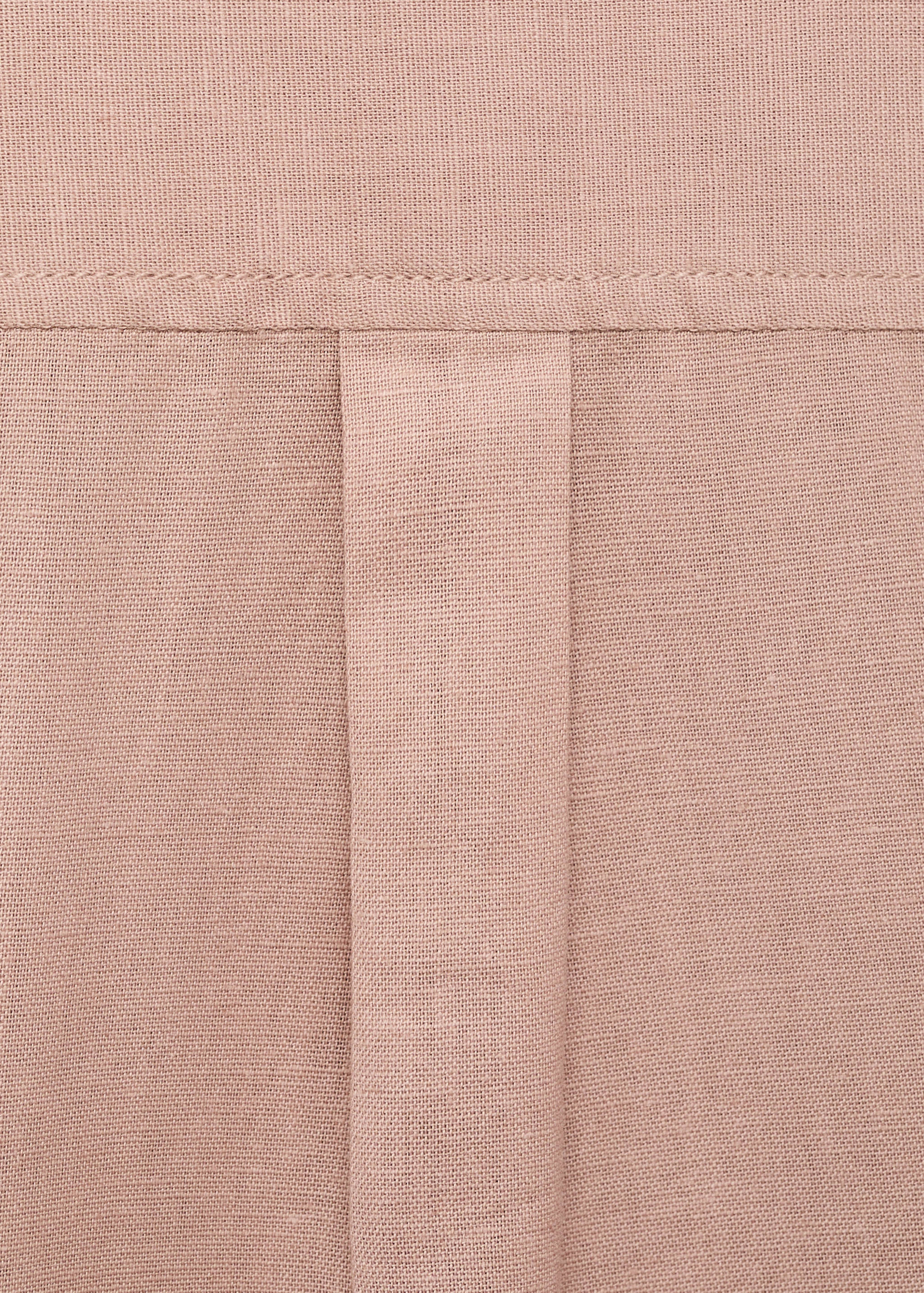 Cotton and linen shirt - Details of the article 0