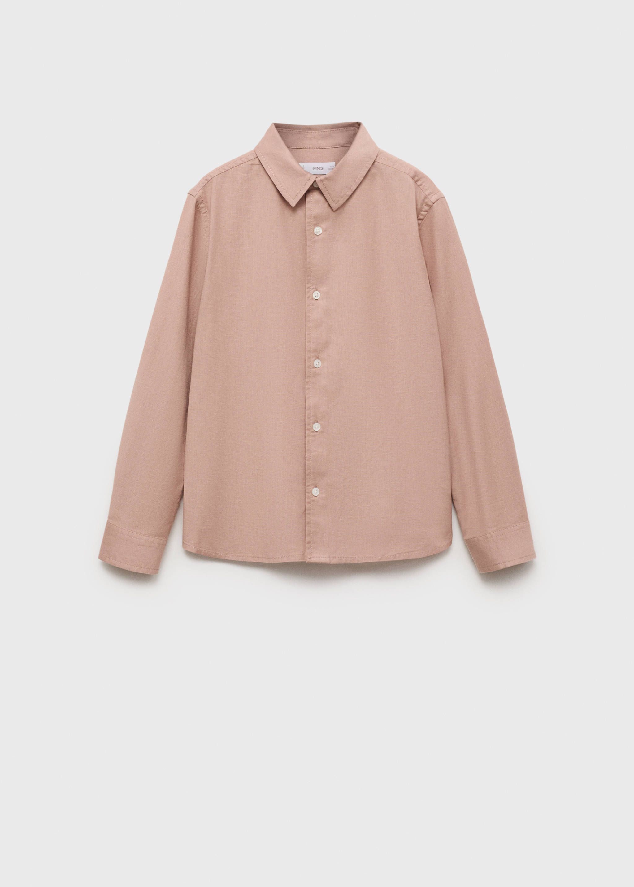 Cotton and linen shirt - Article without model