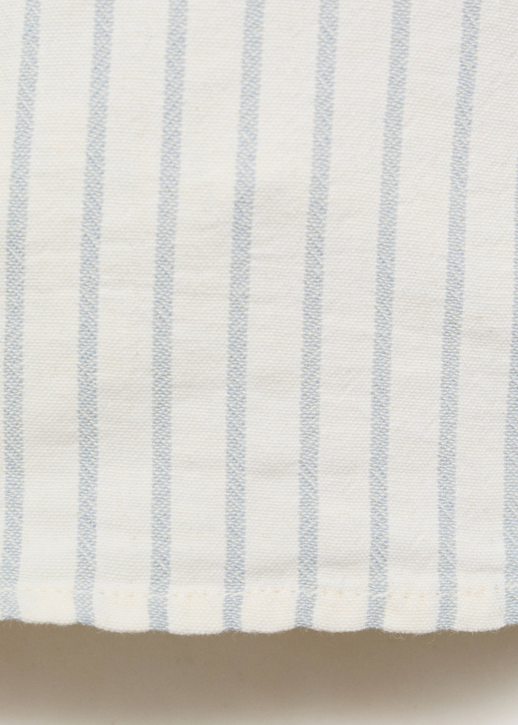 Striped Mao collar shirt - Details of the article 0