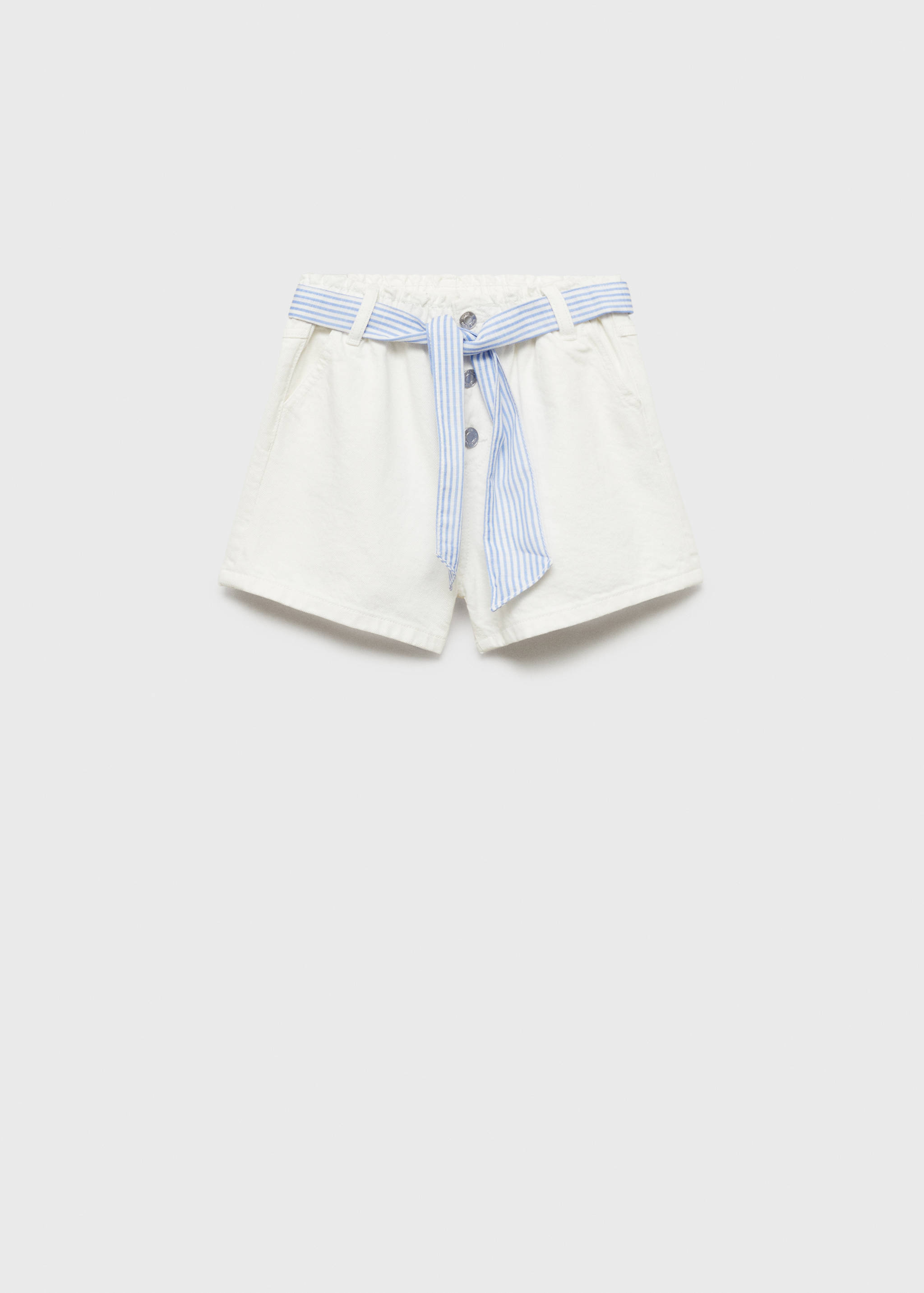 Short en jean nœud - Article sans modèle