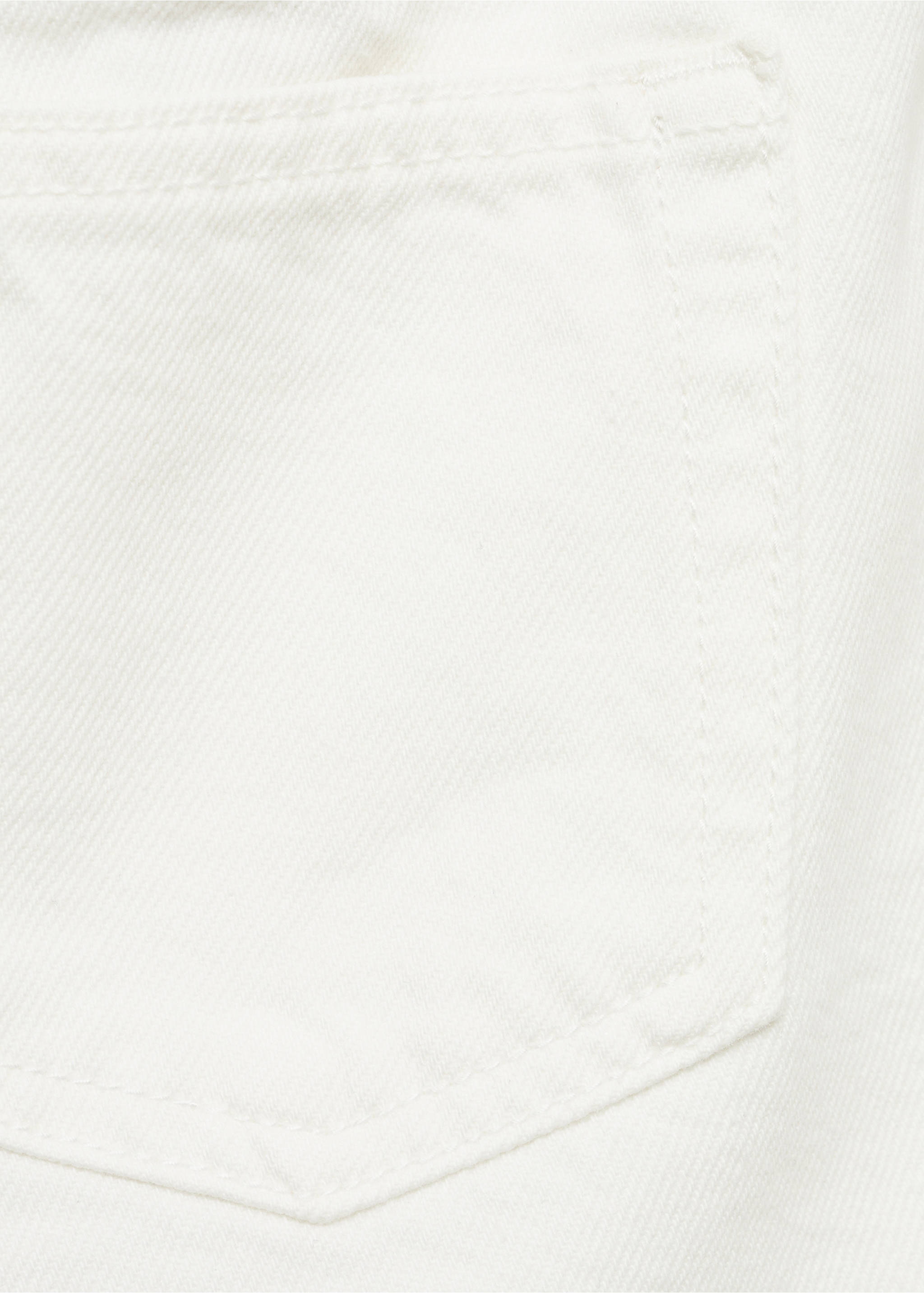 Shorts vaqueros lazo - Detalle del artículo 0, Blanco. Ref: 87025944-00.