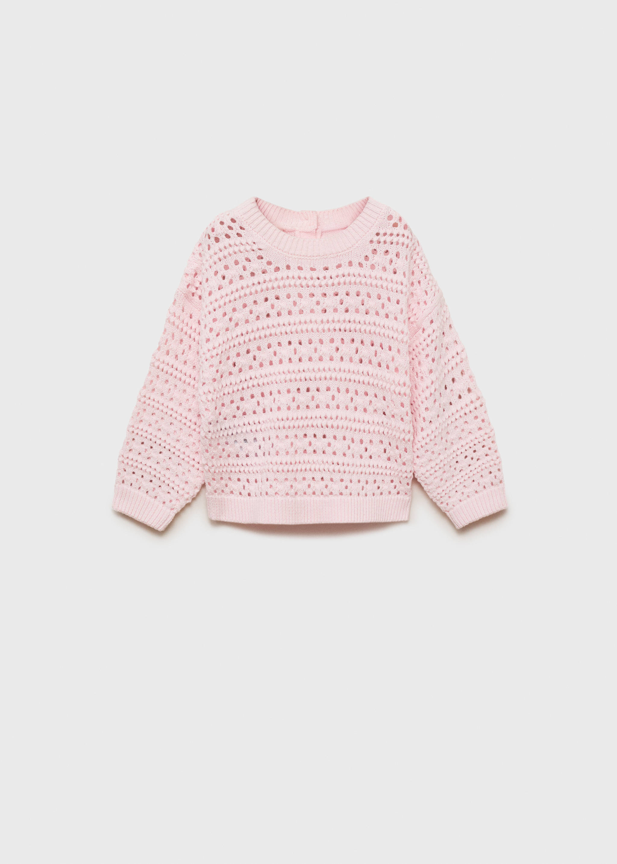 Openwork cotton sweater - Article without model