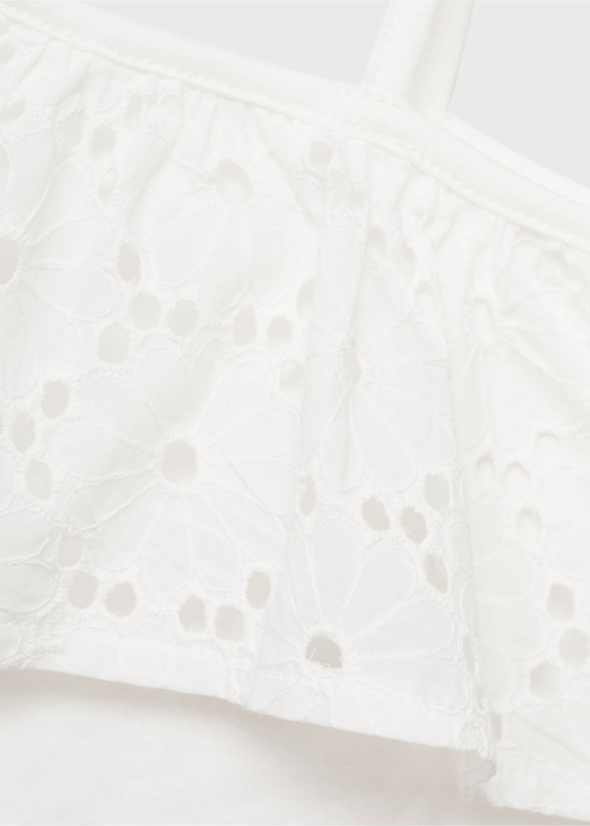 Ruffled asymmetric T-shirt - Details of the article 8, Off White. Ref: 87025961-00.