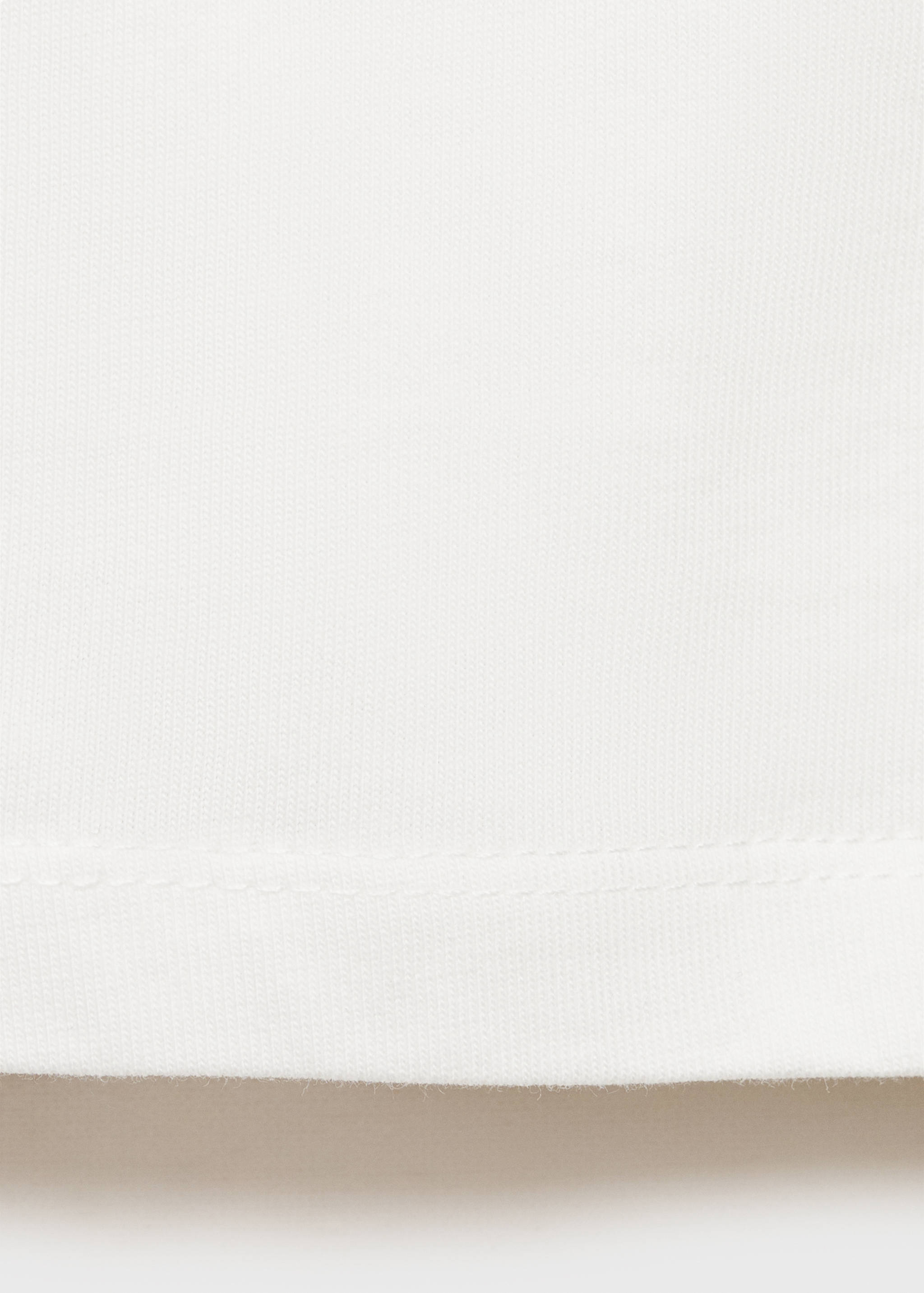 Ruffled asymmetric T-shirt - Details of the article 0
