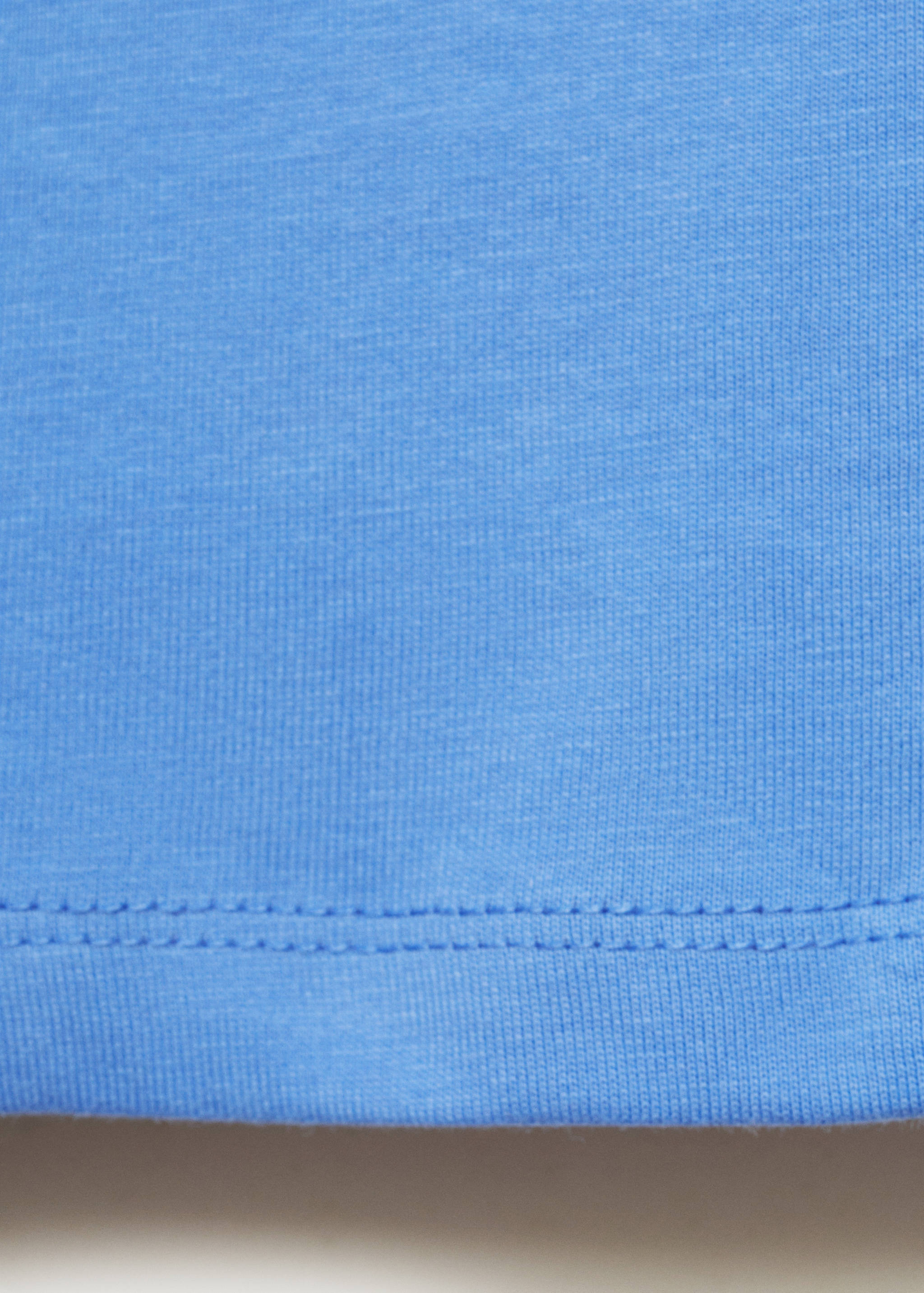 Ruffled asymmetric T-shirt - Details of the article 0
