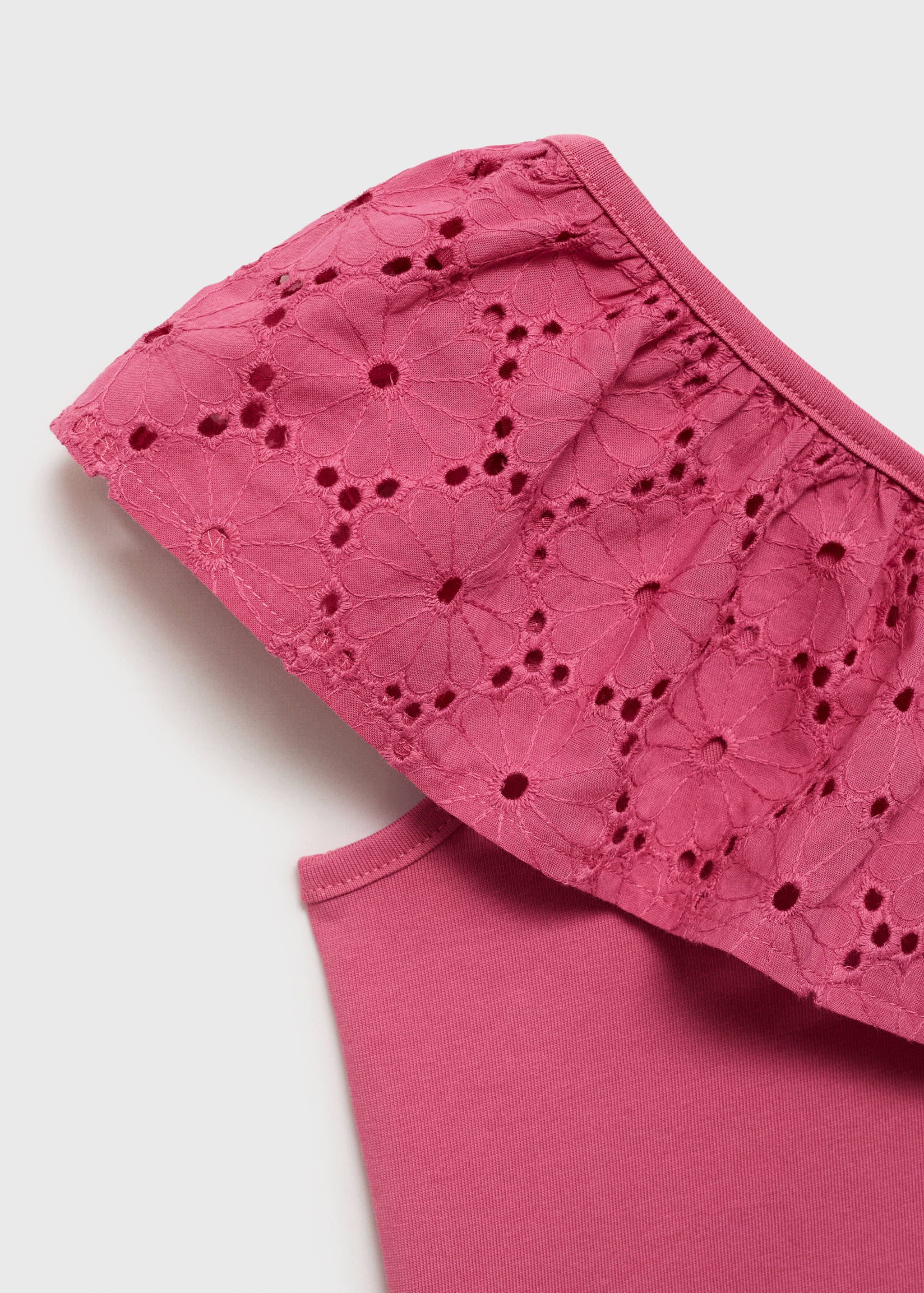 Ruffled asymmetric T-shirt - Details of the article 8