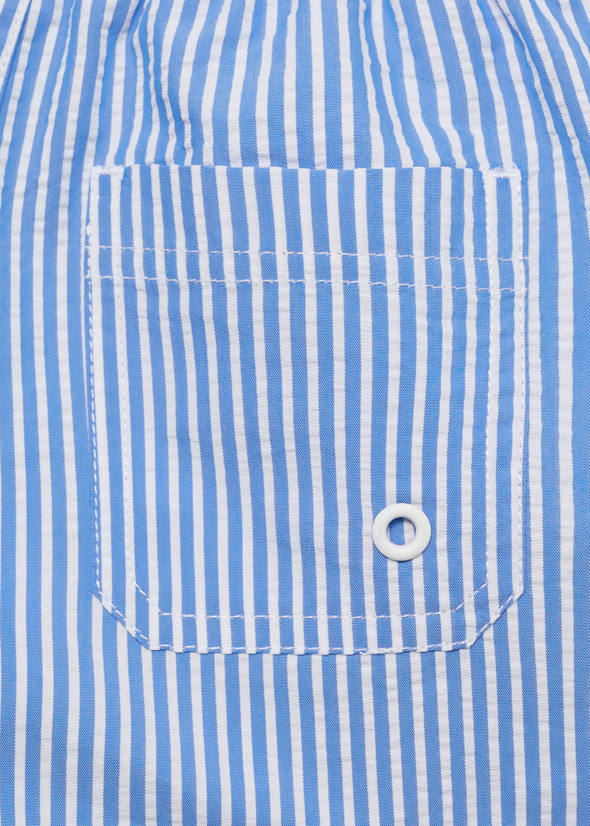 Multi-striped swimsuit - Details of the article 0