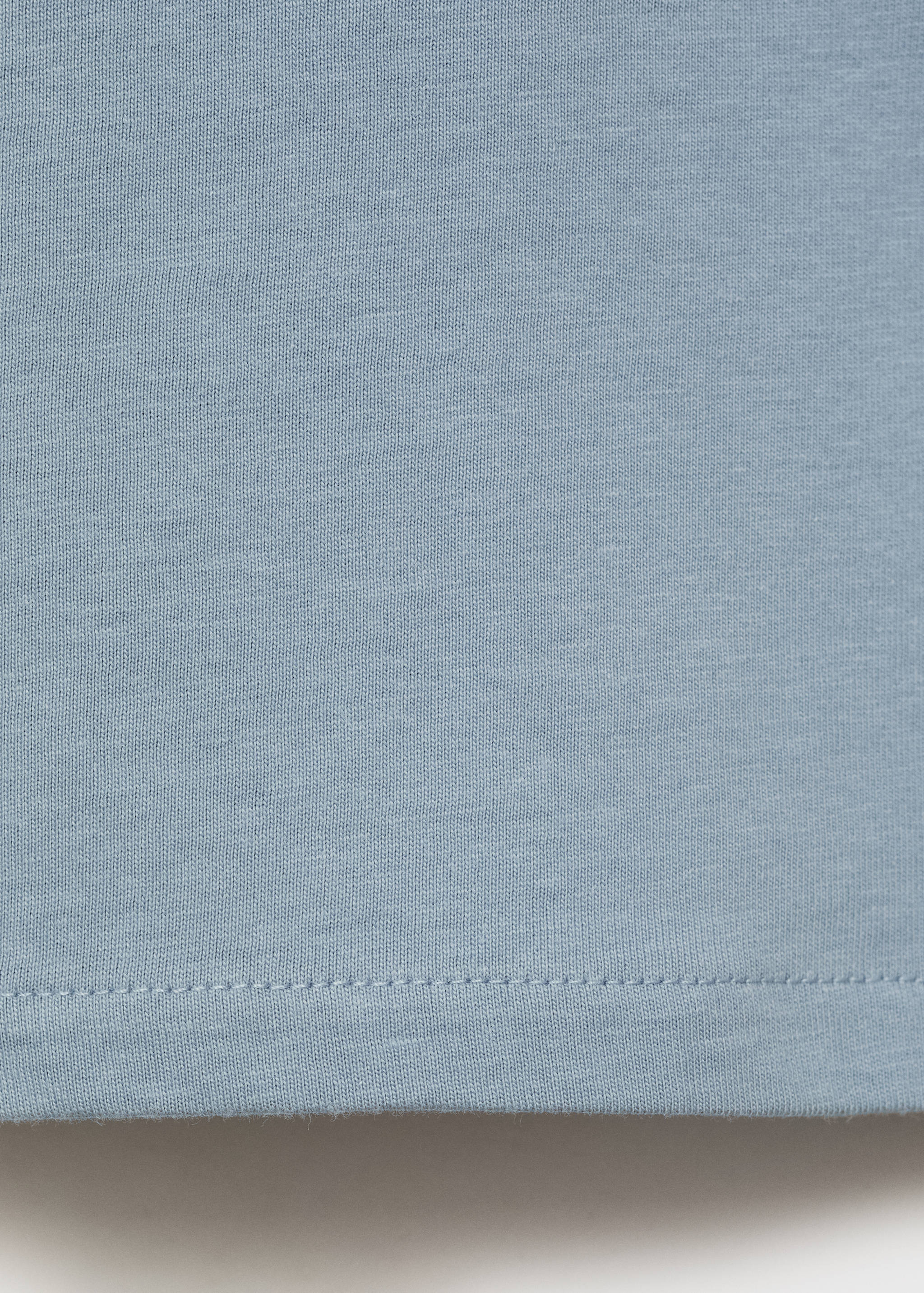 Camiseta algodón dibujo relieve - Detalle del artículo 8