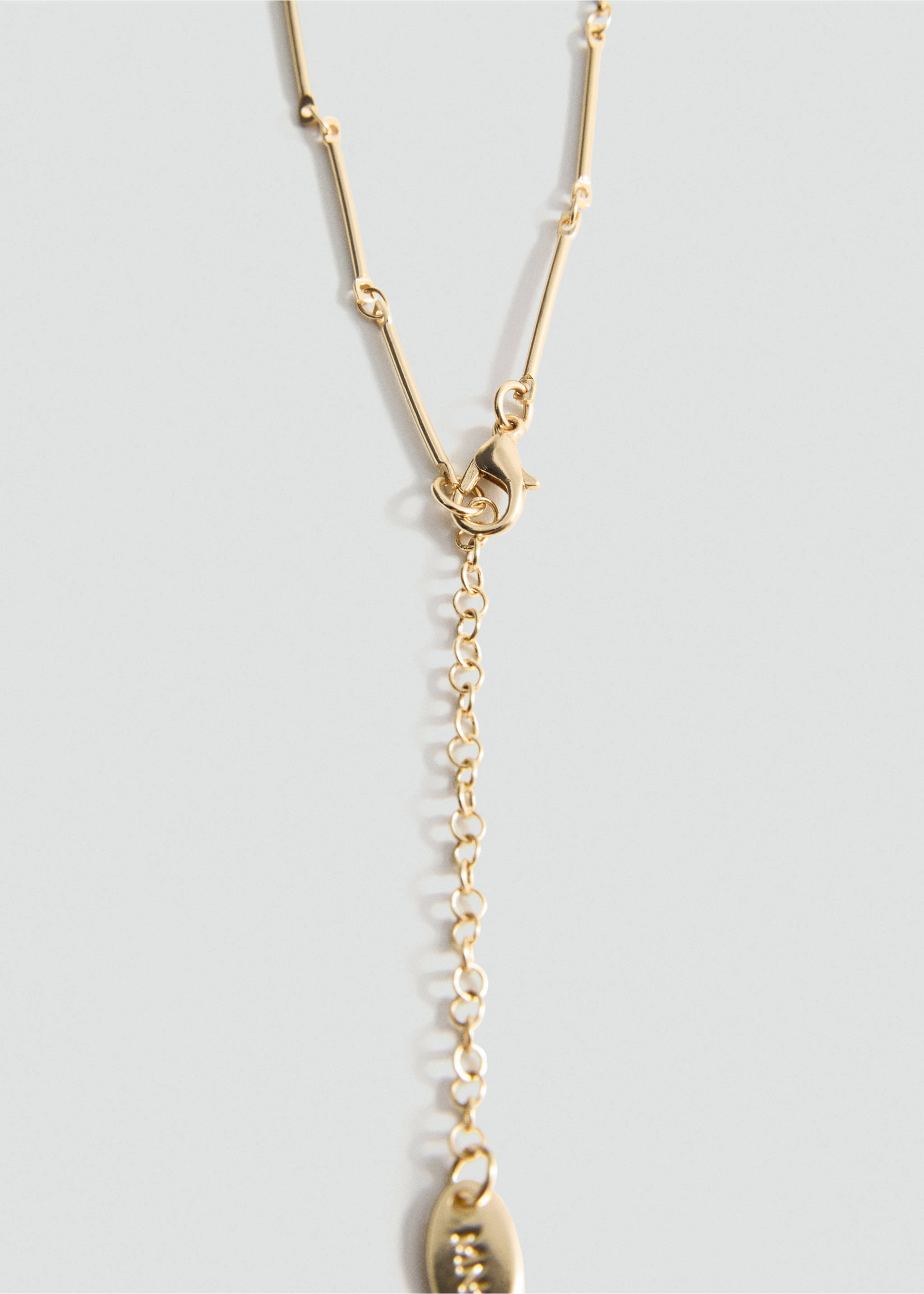 Collar cadena abalorios combinados - Detalle del artículo 1, Oro. Ref: 87025967-00.