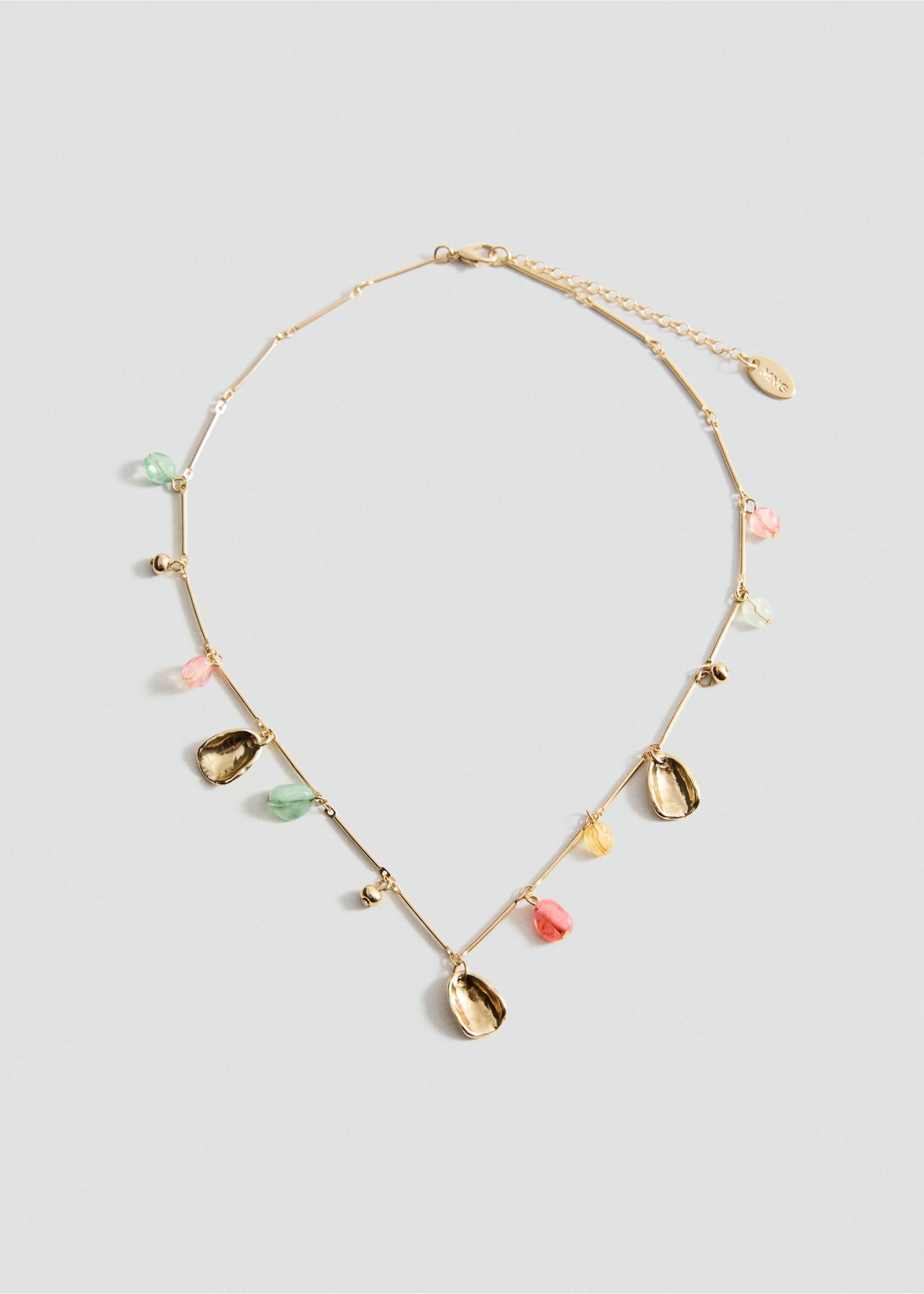 Collar cadena abalorios combinados - Artículo sin modelo, Oro. Ref: 87025967-00.
