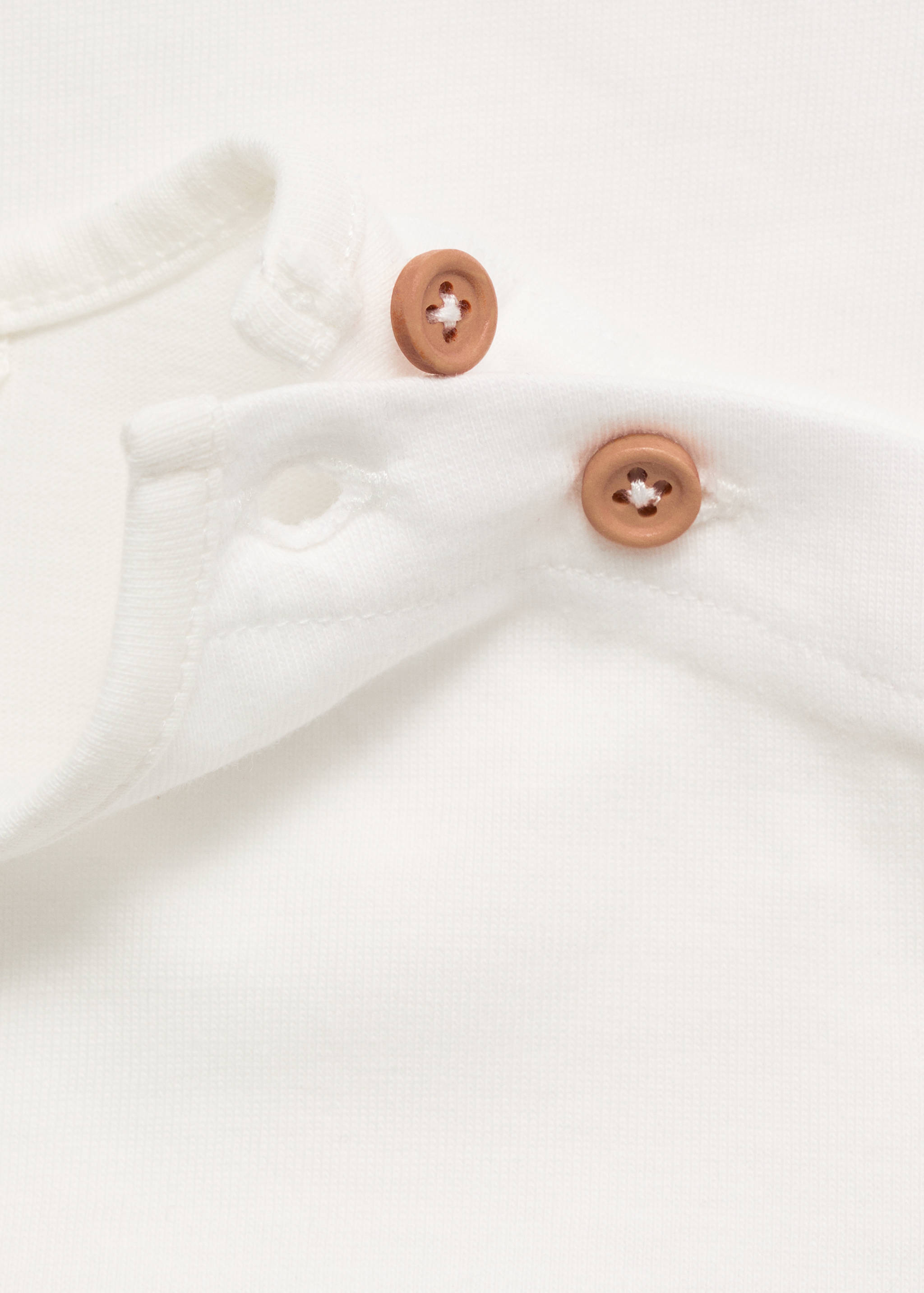 Embossed cotton t-shirt - Details of the article 0