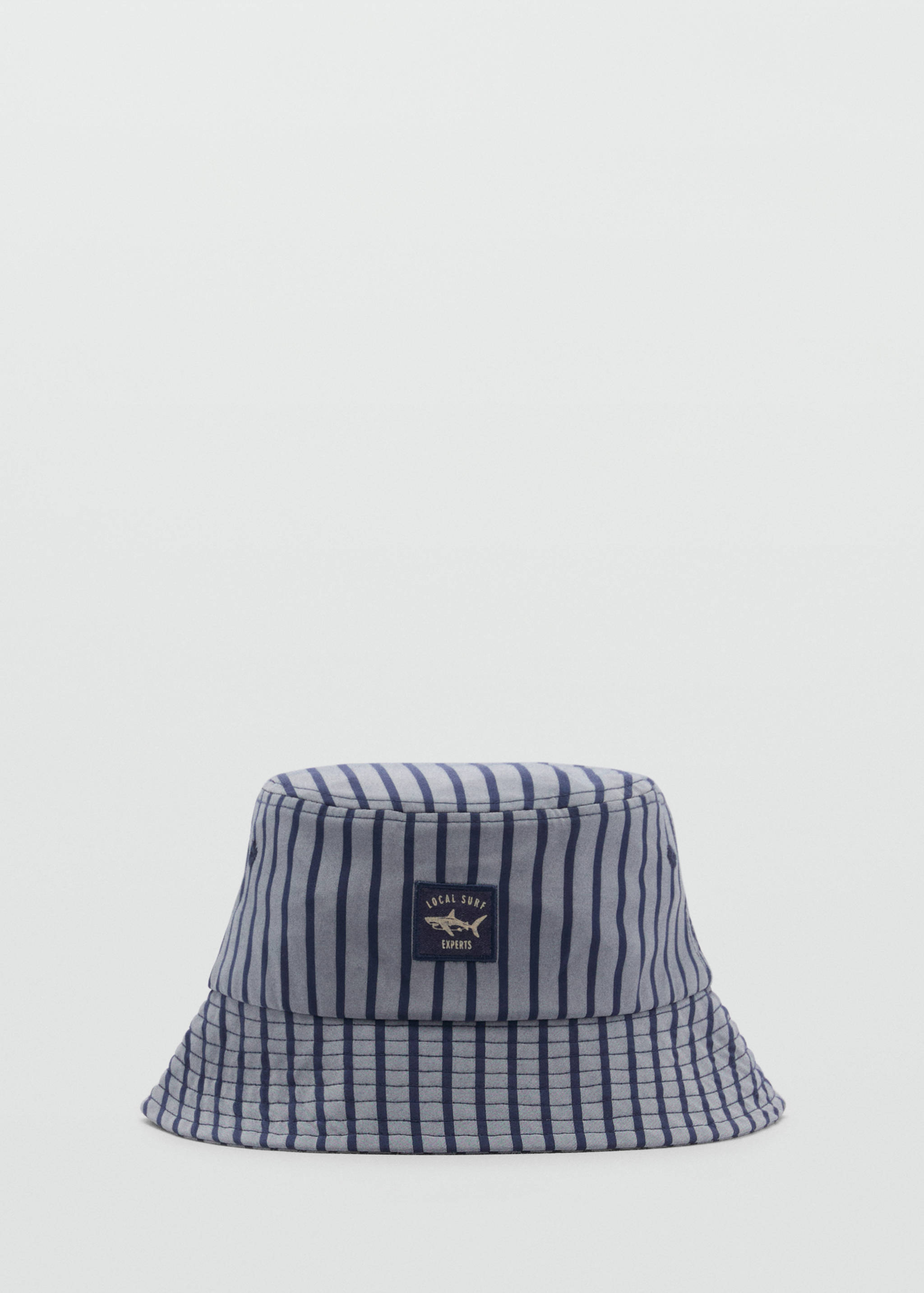 Striped bucket hat - Article without model