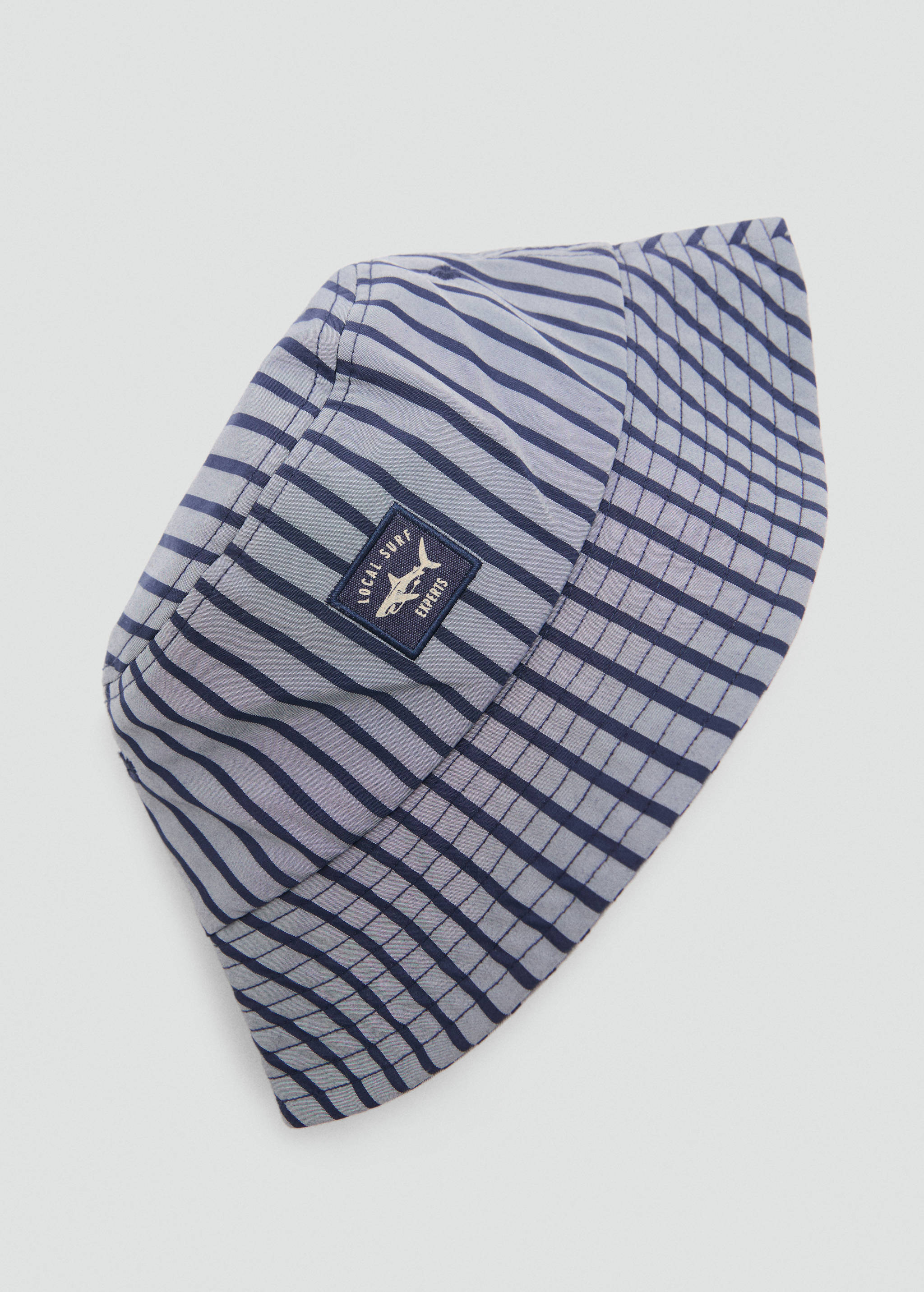 Striped bucket hat - Details of the article 1