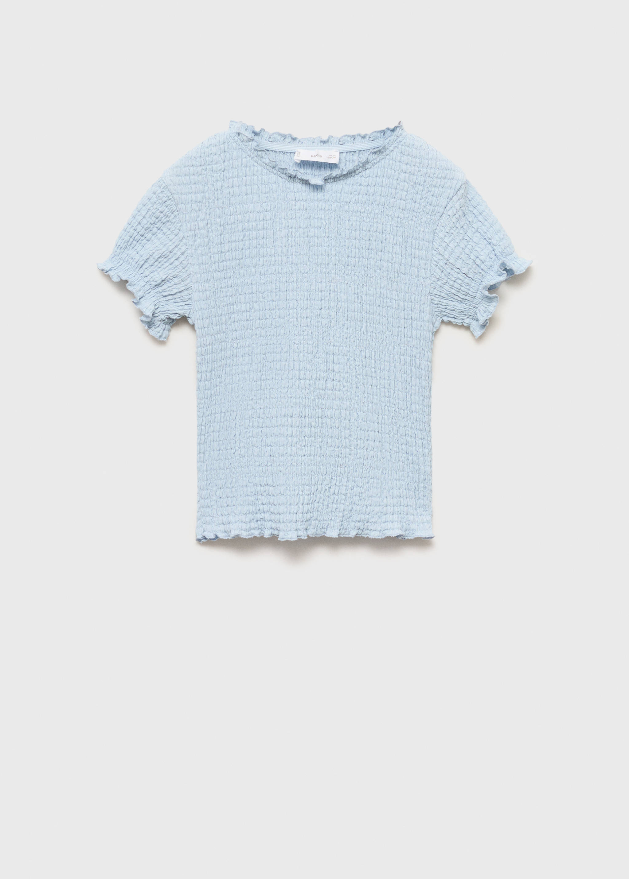 T-shirt froncé manches courtes - Article sans modèle