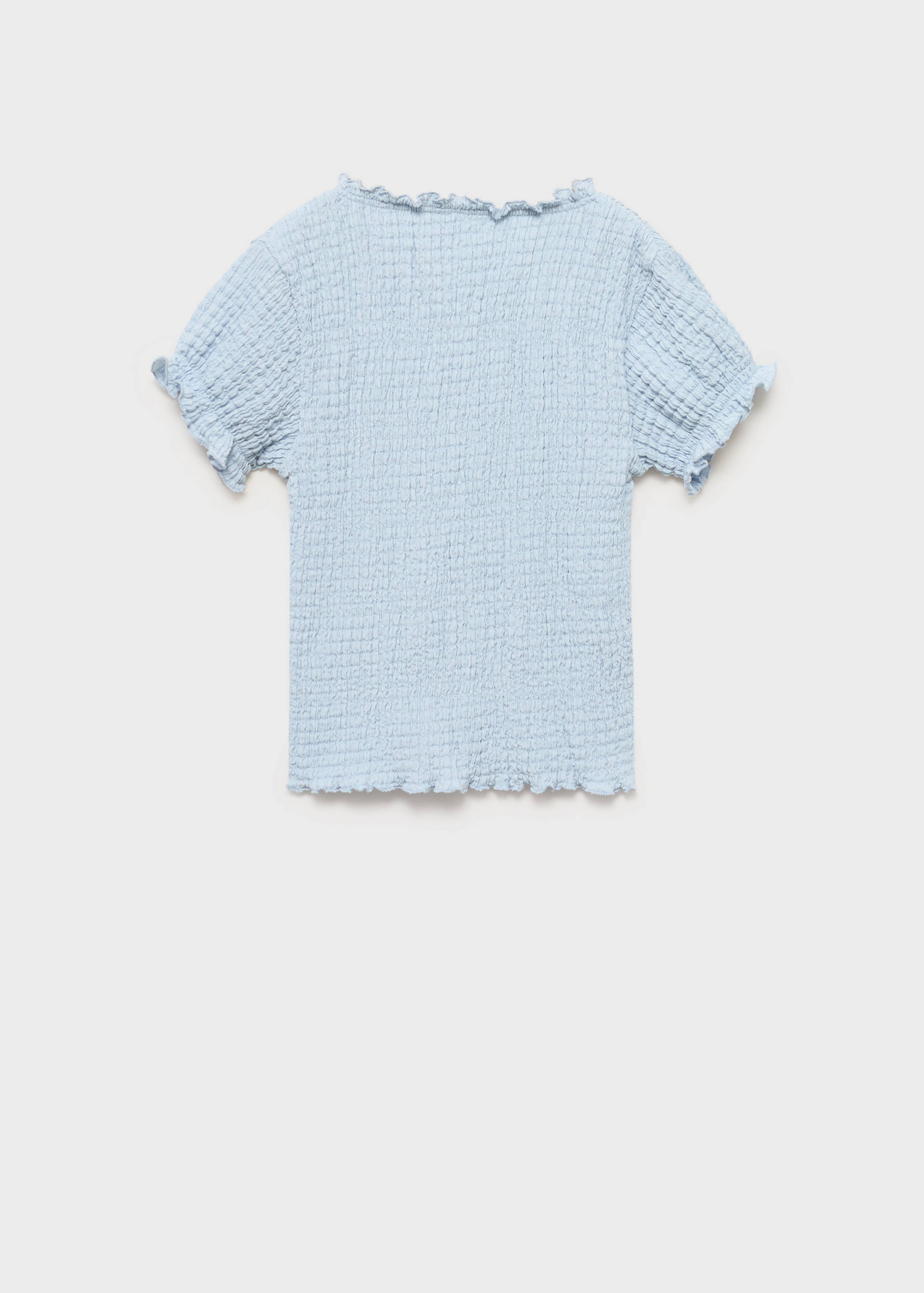 T-shirt froncé manches courtes - Verso de l’article