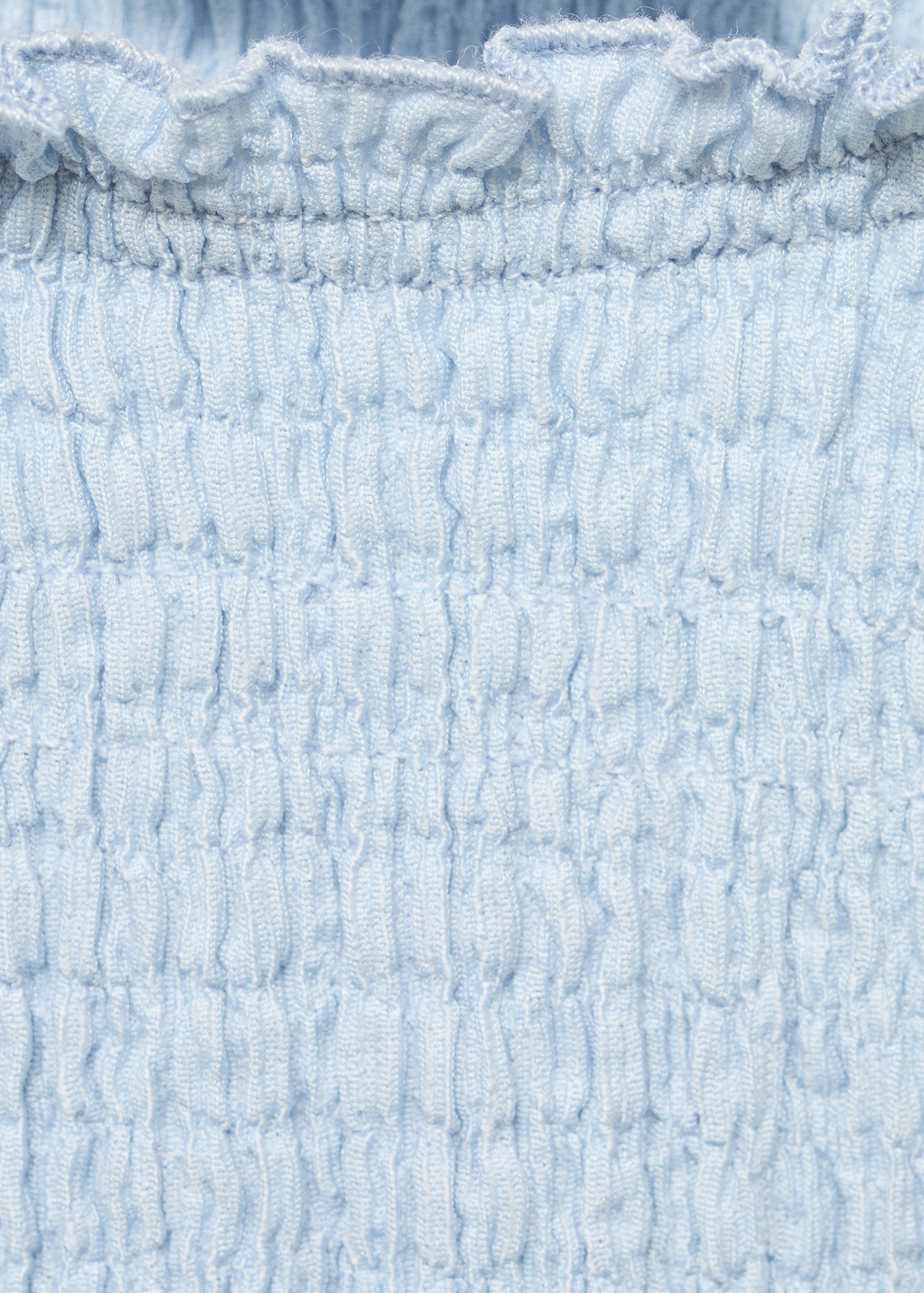 T-shirt froncé manches courtes - Détail de l'article 0