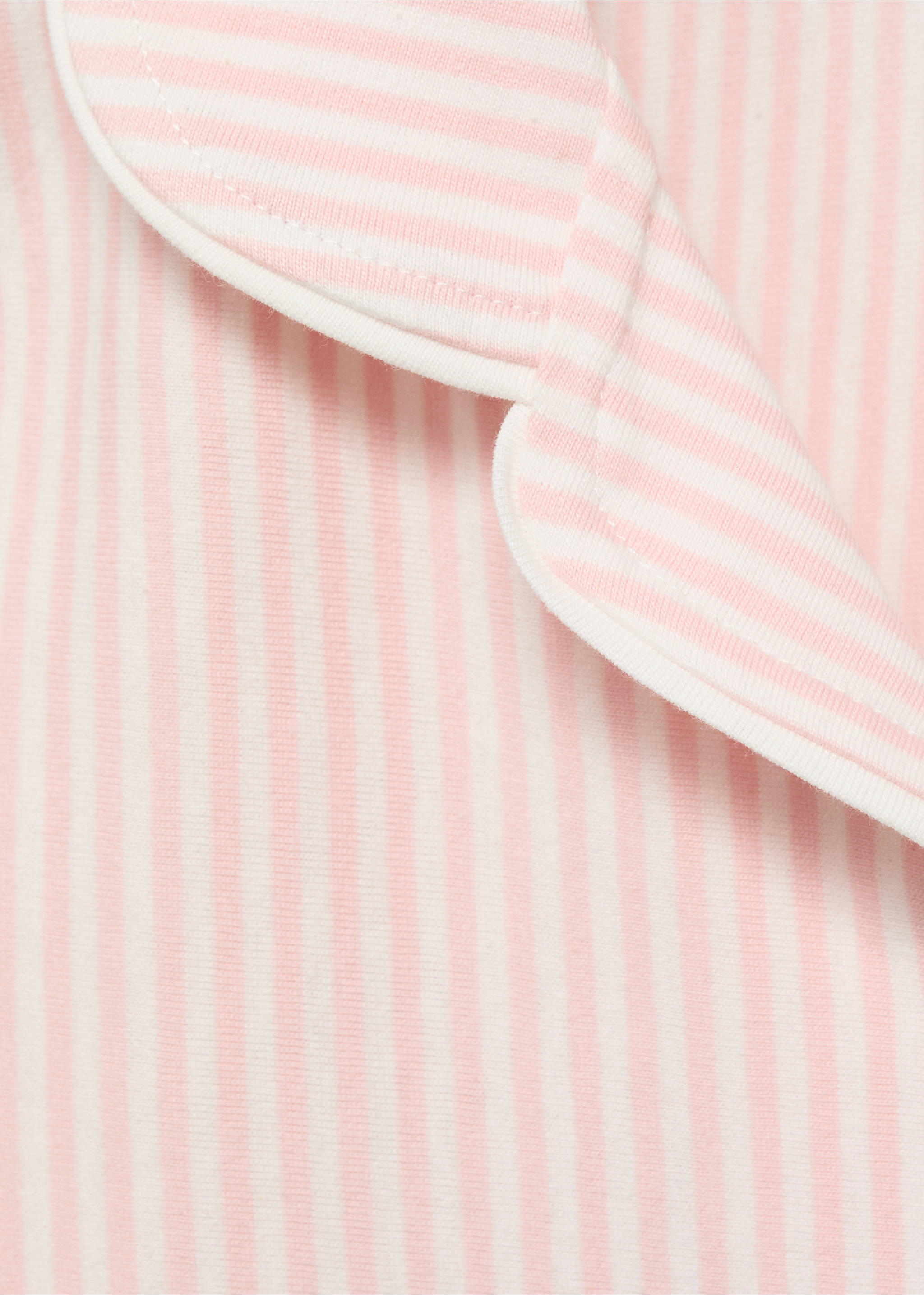 Kurzer Streifen-Pyjama - Detail des Artikels 8, Rosa. Ref: 87025980-00.