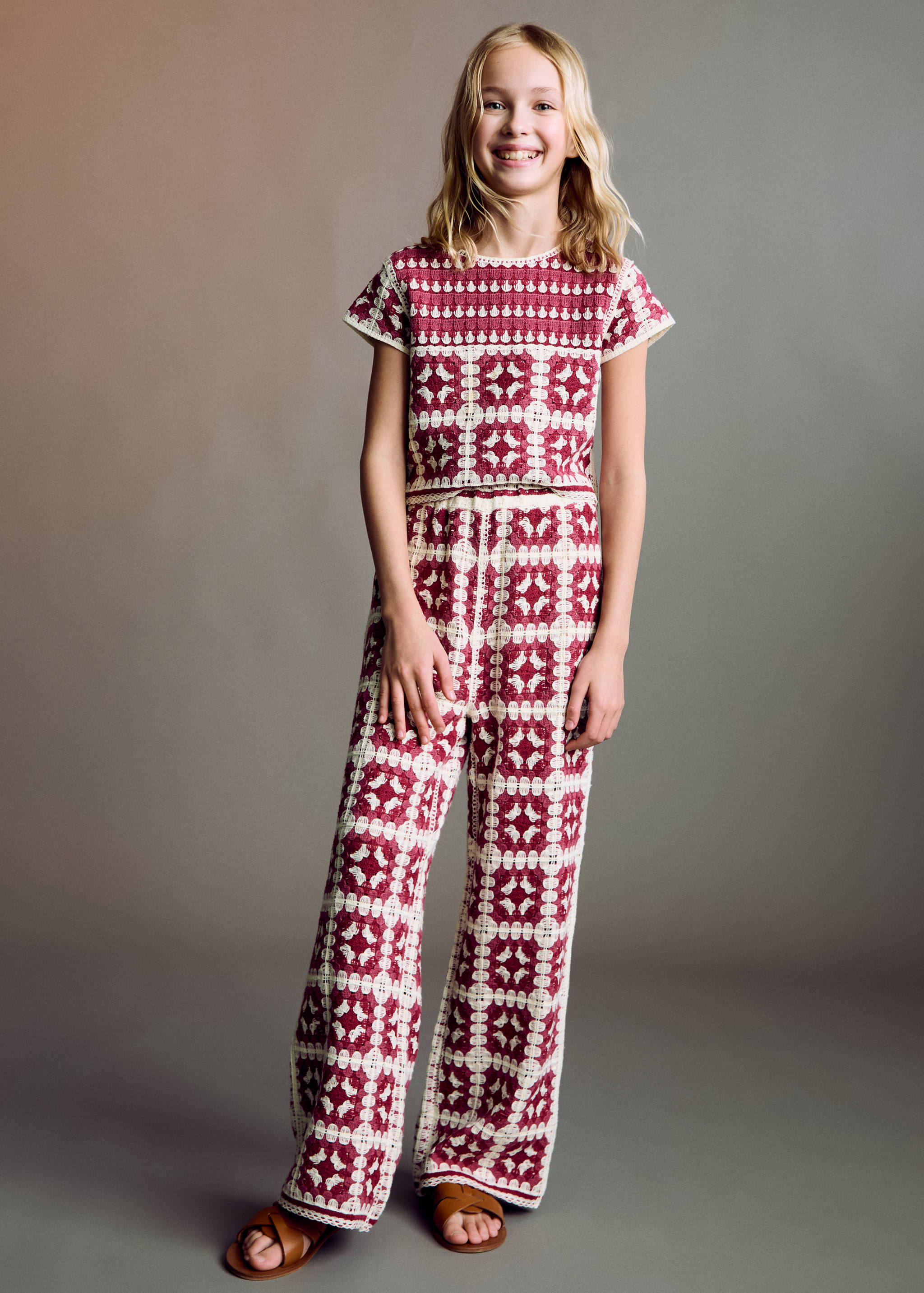 Crochet crop top - General plane