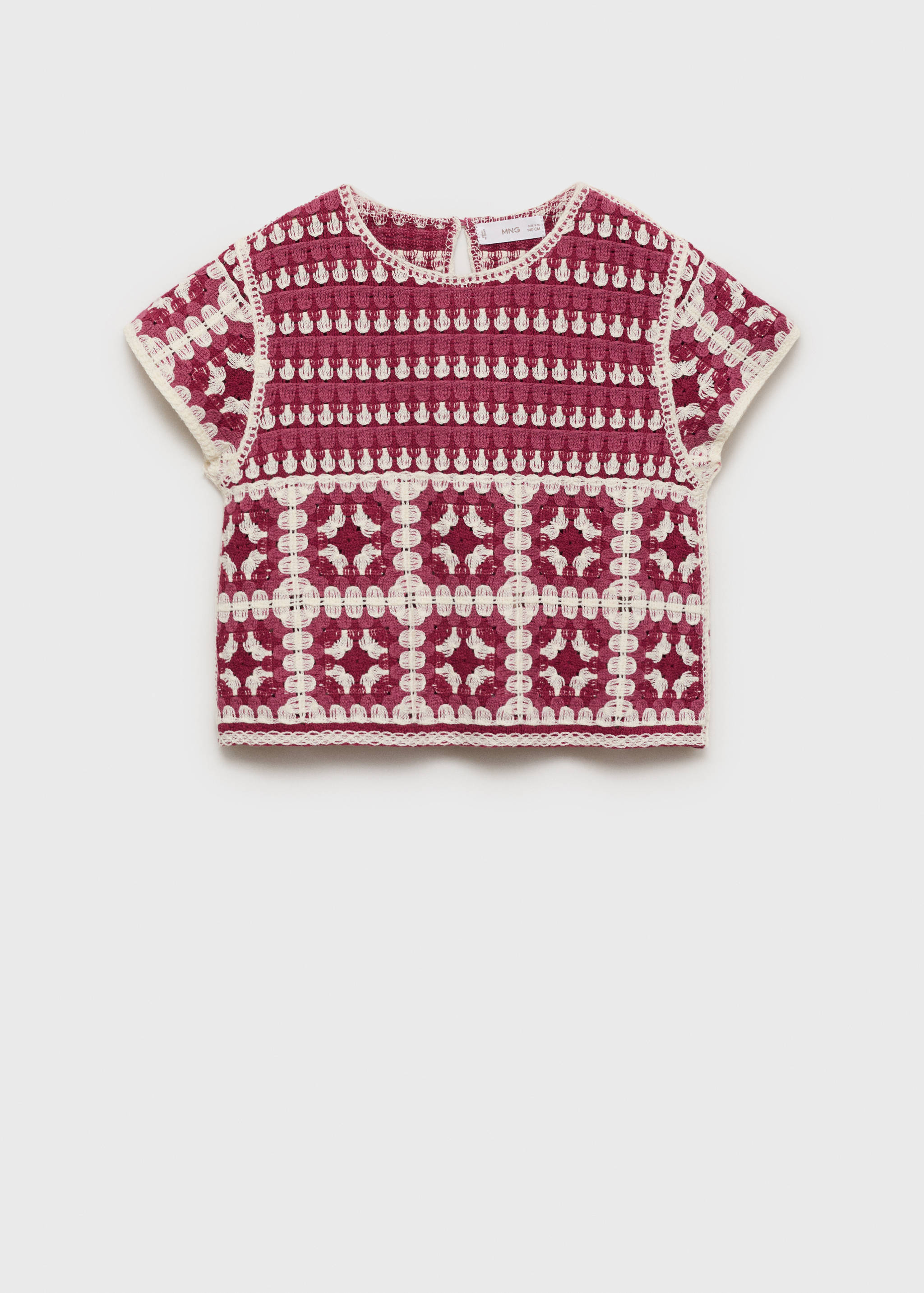 Crochet crop top - Article without model