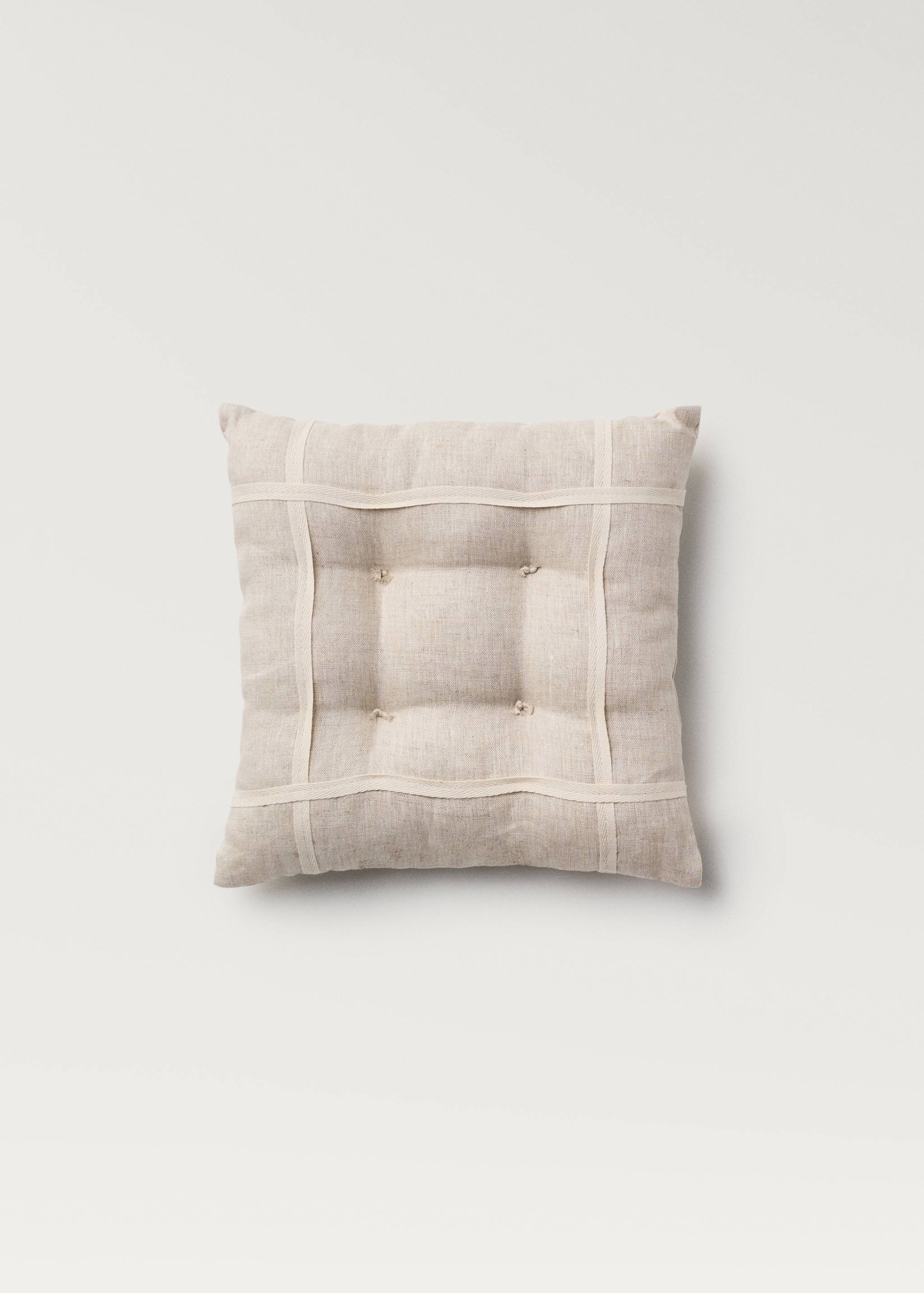 Kinderkissen Leinen Baumwolle 30x30 cm - Home