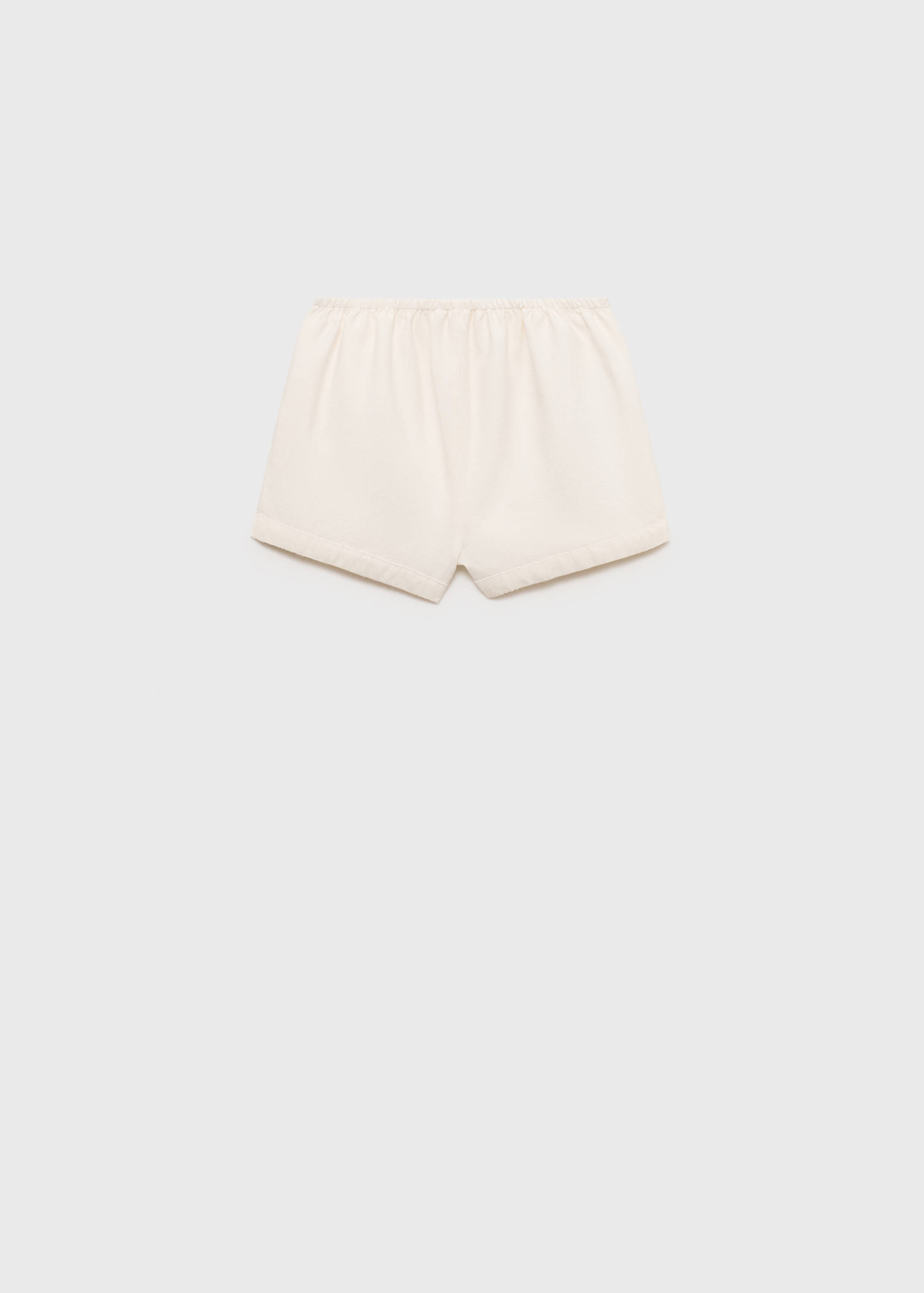 Linen shorts - Reverse of the article