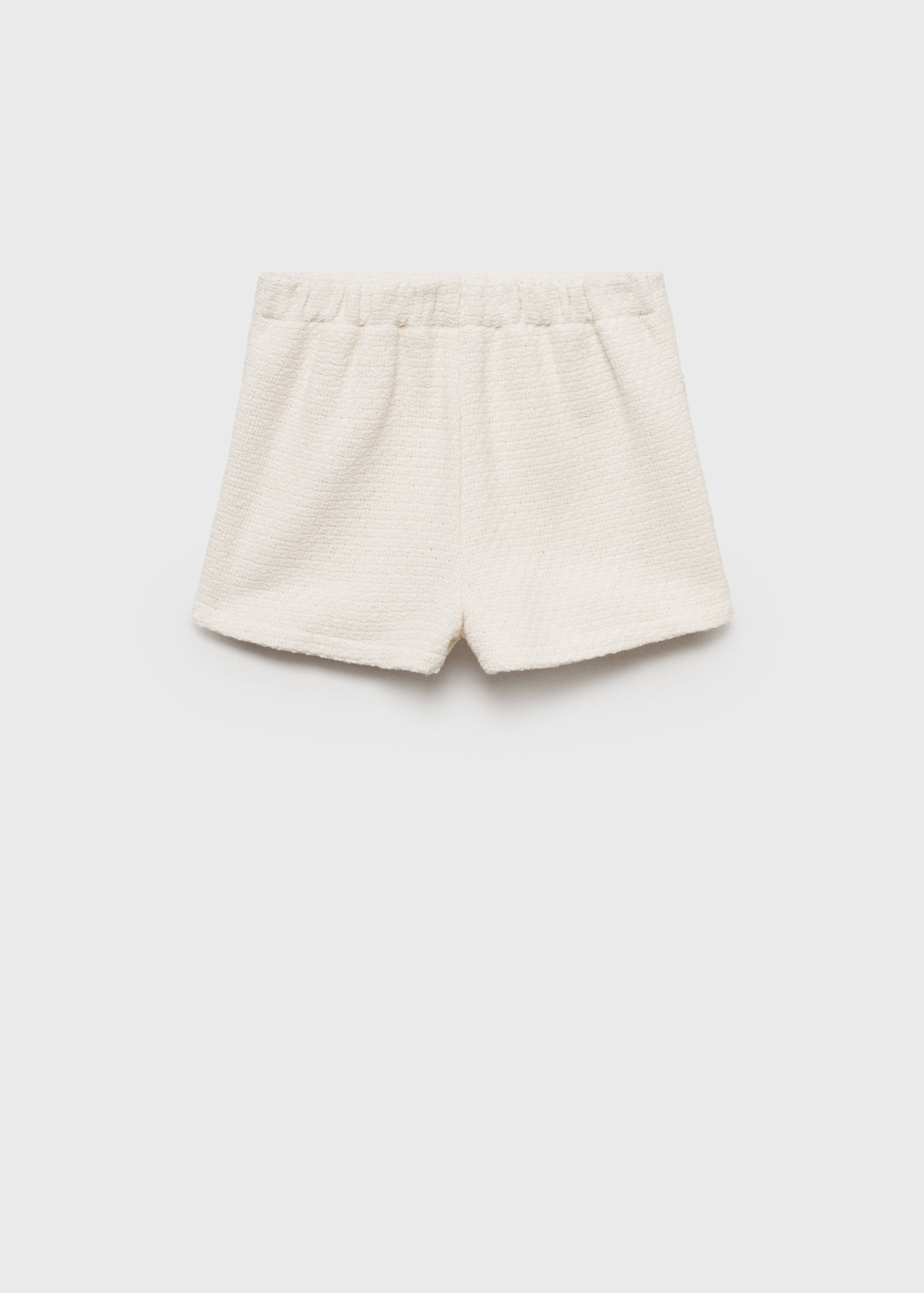 Ausgefranster Hosenrock - Rückseite des Artikels