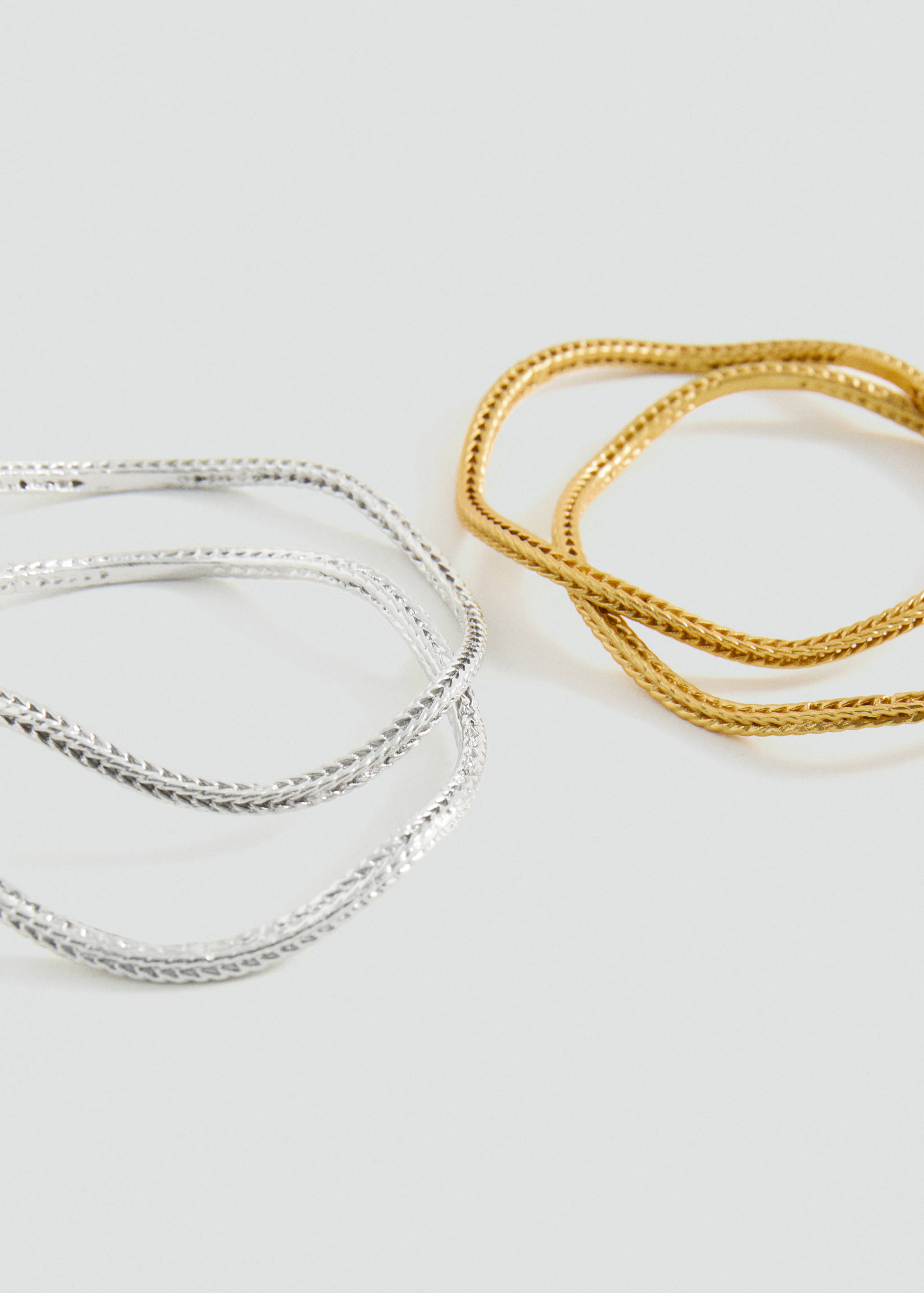 Metal bracelet set - Details of the article 1