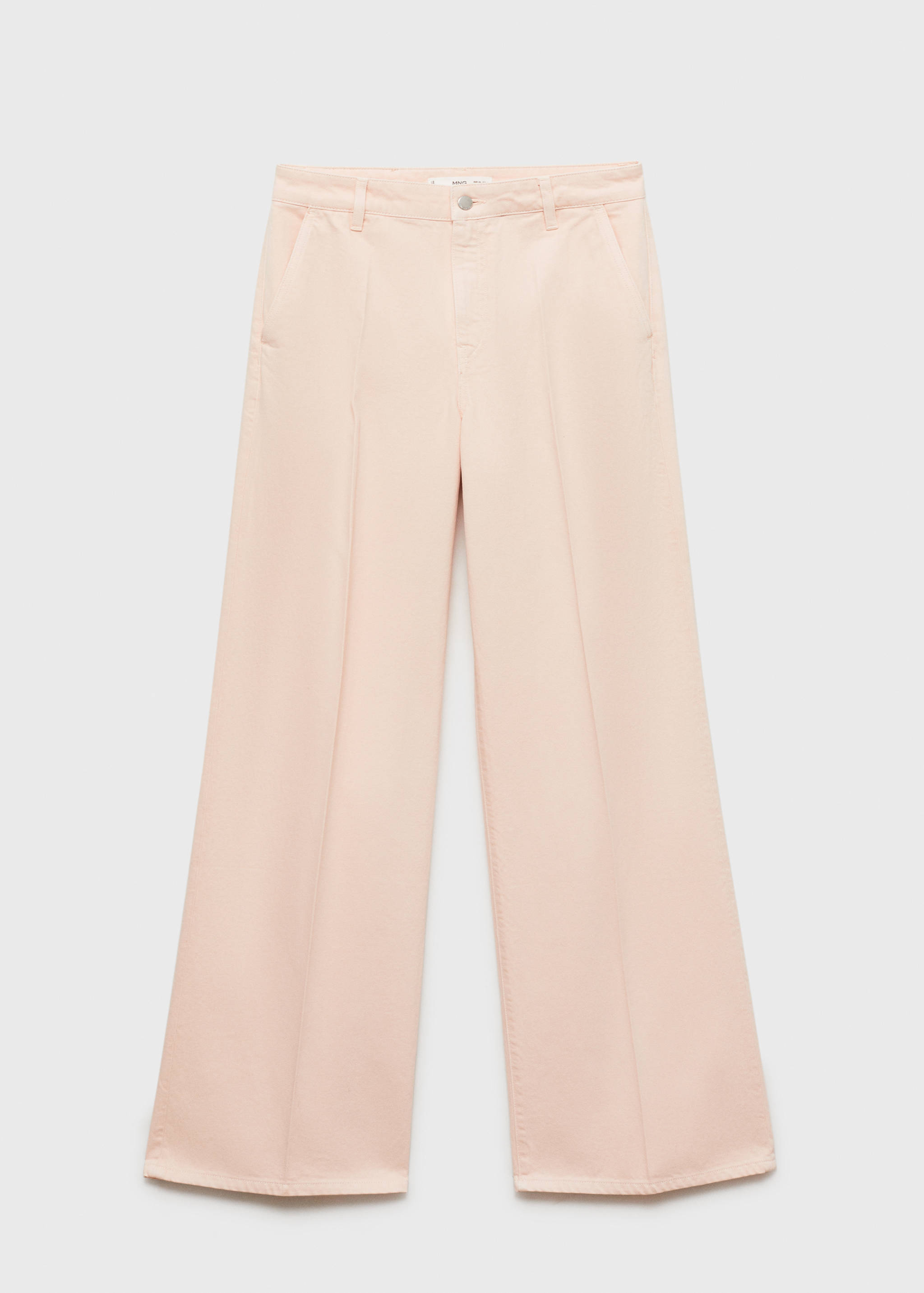 Džíny wide leg s vysokým pasem - Zboží bez modelu