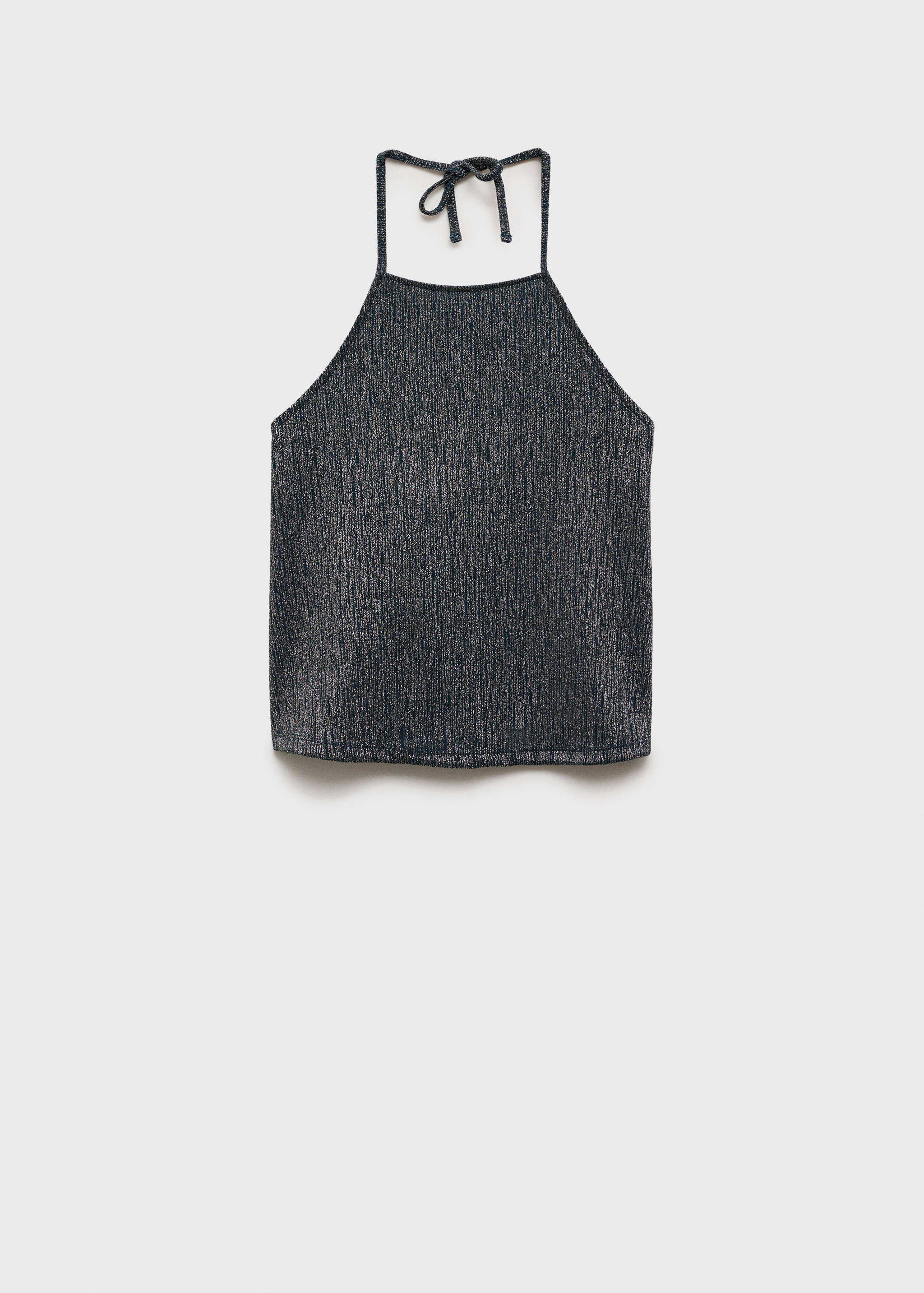 Metaliczny top - Artykuł bez modela/modelki