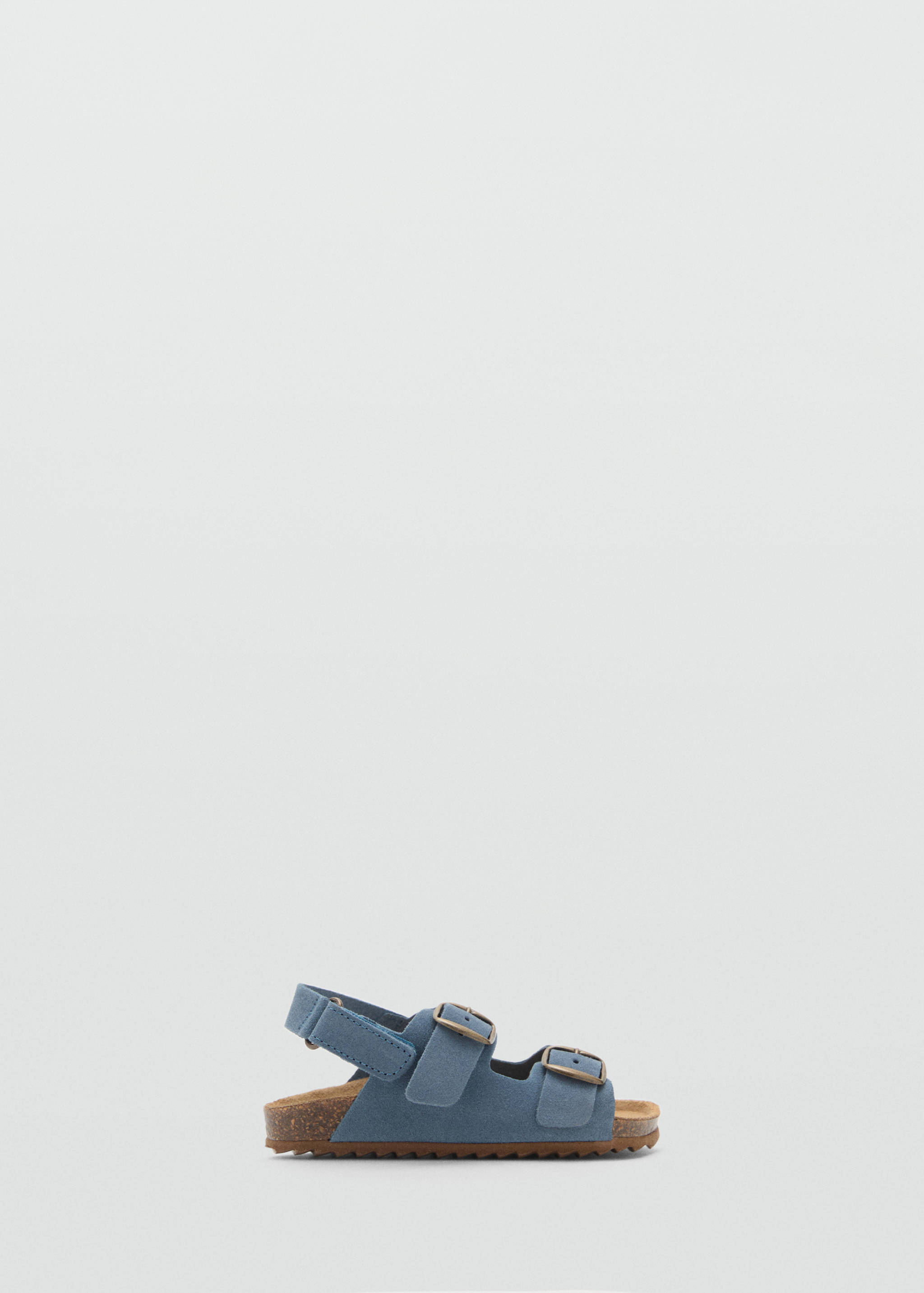 Buckles leather sandal - Article without model