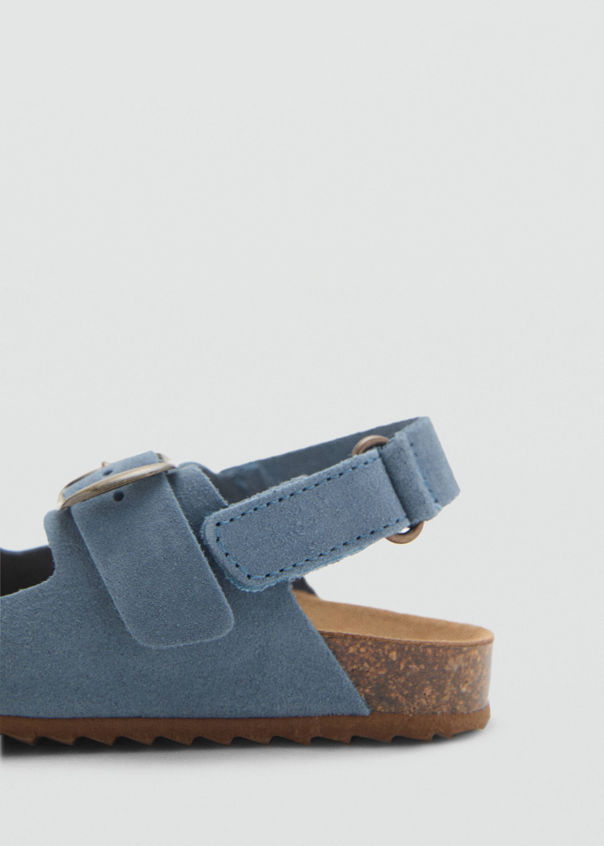 Buckles leather sandal - Details of the article 1